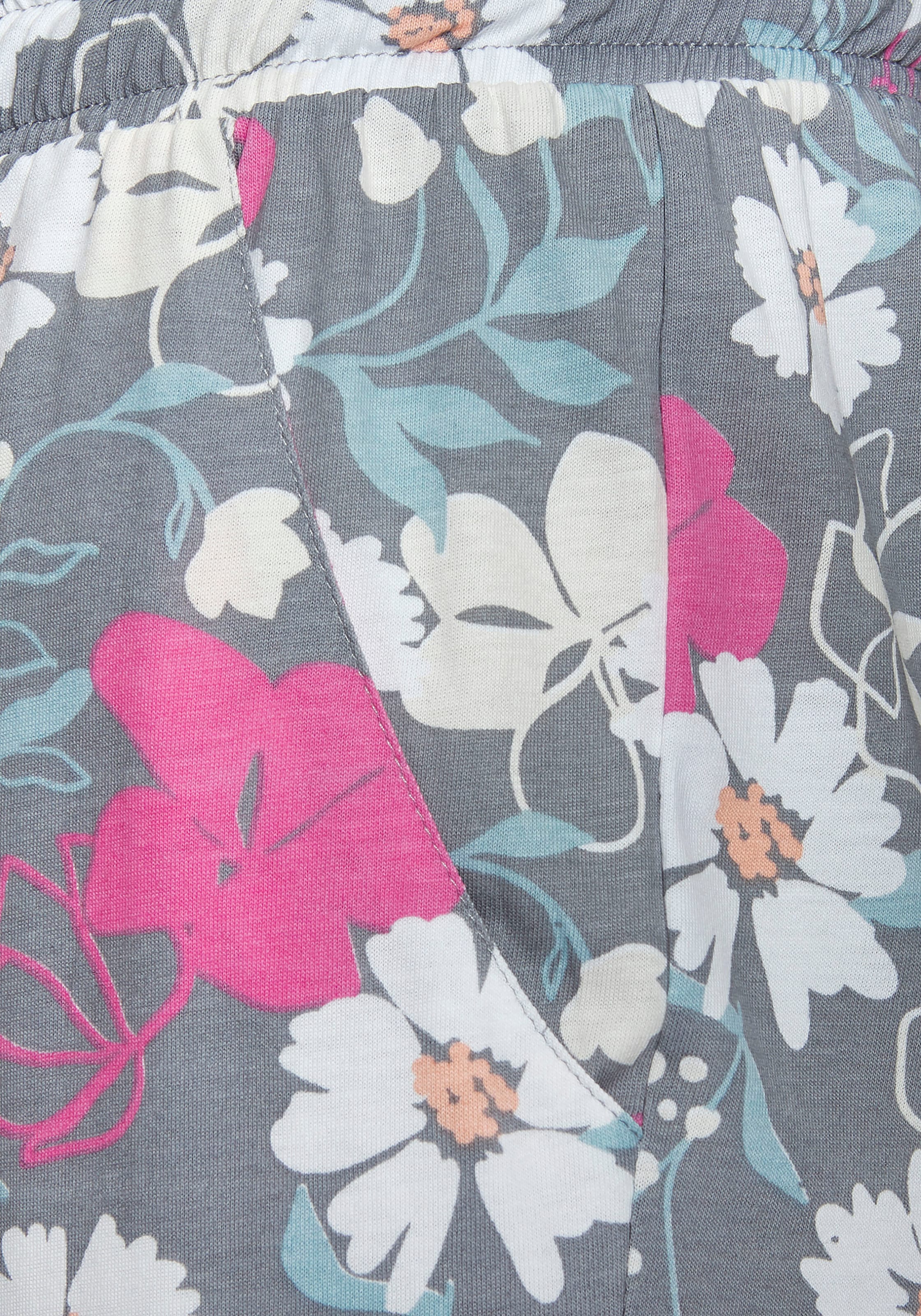 Vivance Dreams Pyjamahose, mit schönem Alloverdruck