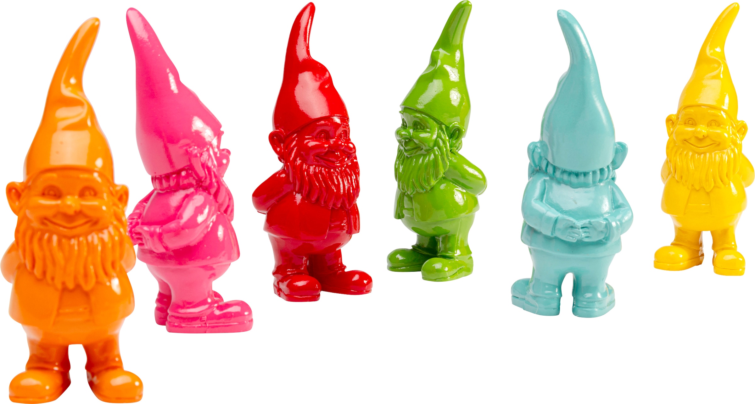 Kare Design Figurine de décoration »Zwerg Colore (6/tlg.)«