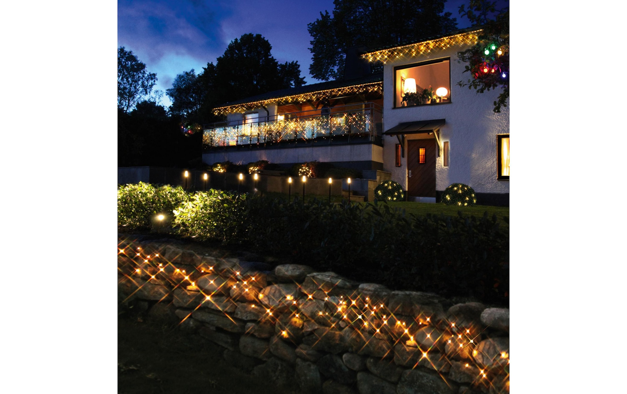 Parforce Traditional Hunting Lichtervorhang »24 Extra, Icicle, 300 cm x 40 cm«