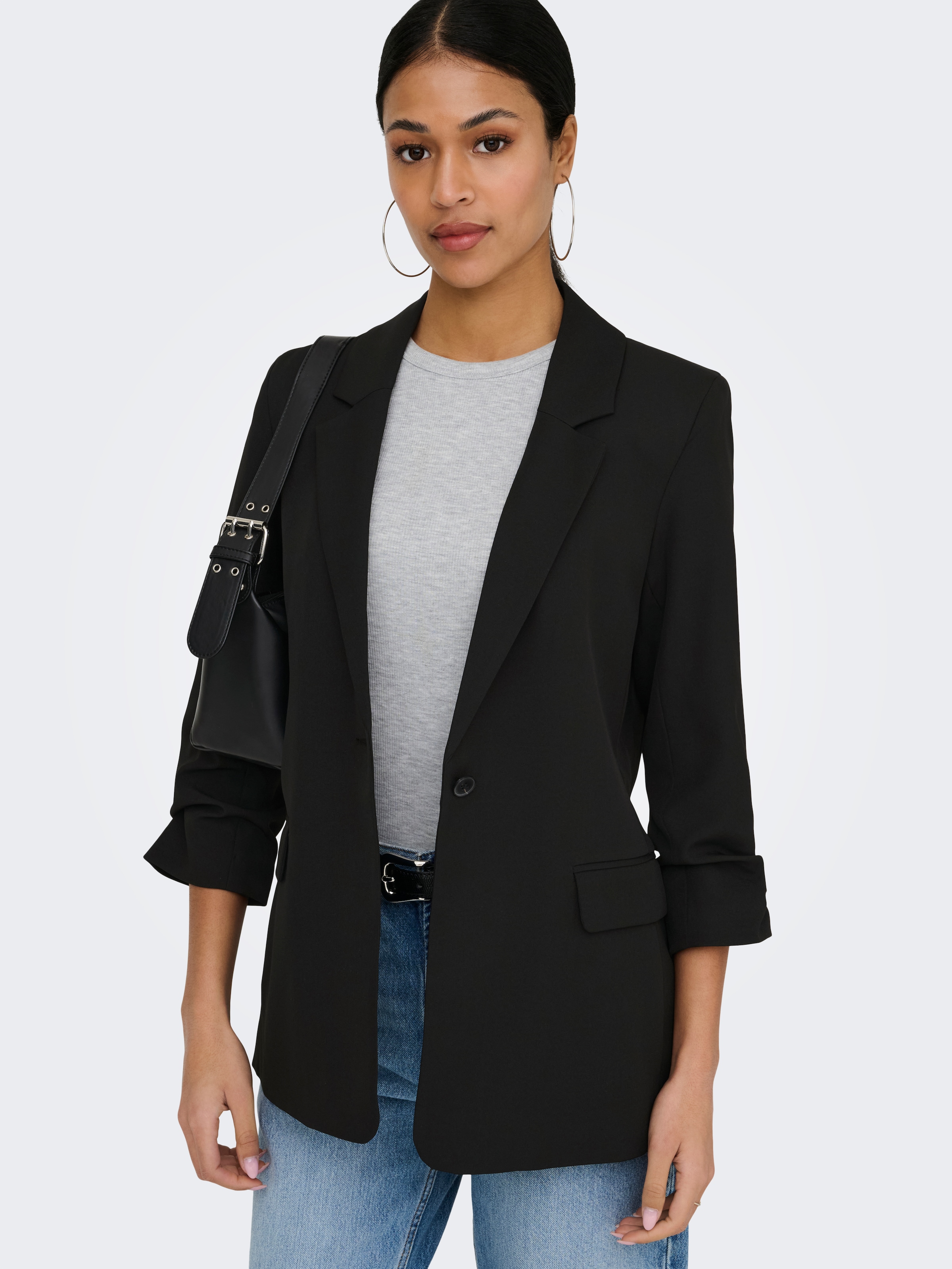 Image of JDY Longblazer "JDYELIZA 3/4 BLAZER TLR" mit Stretch