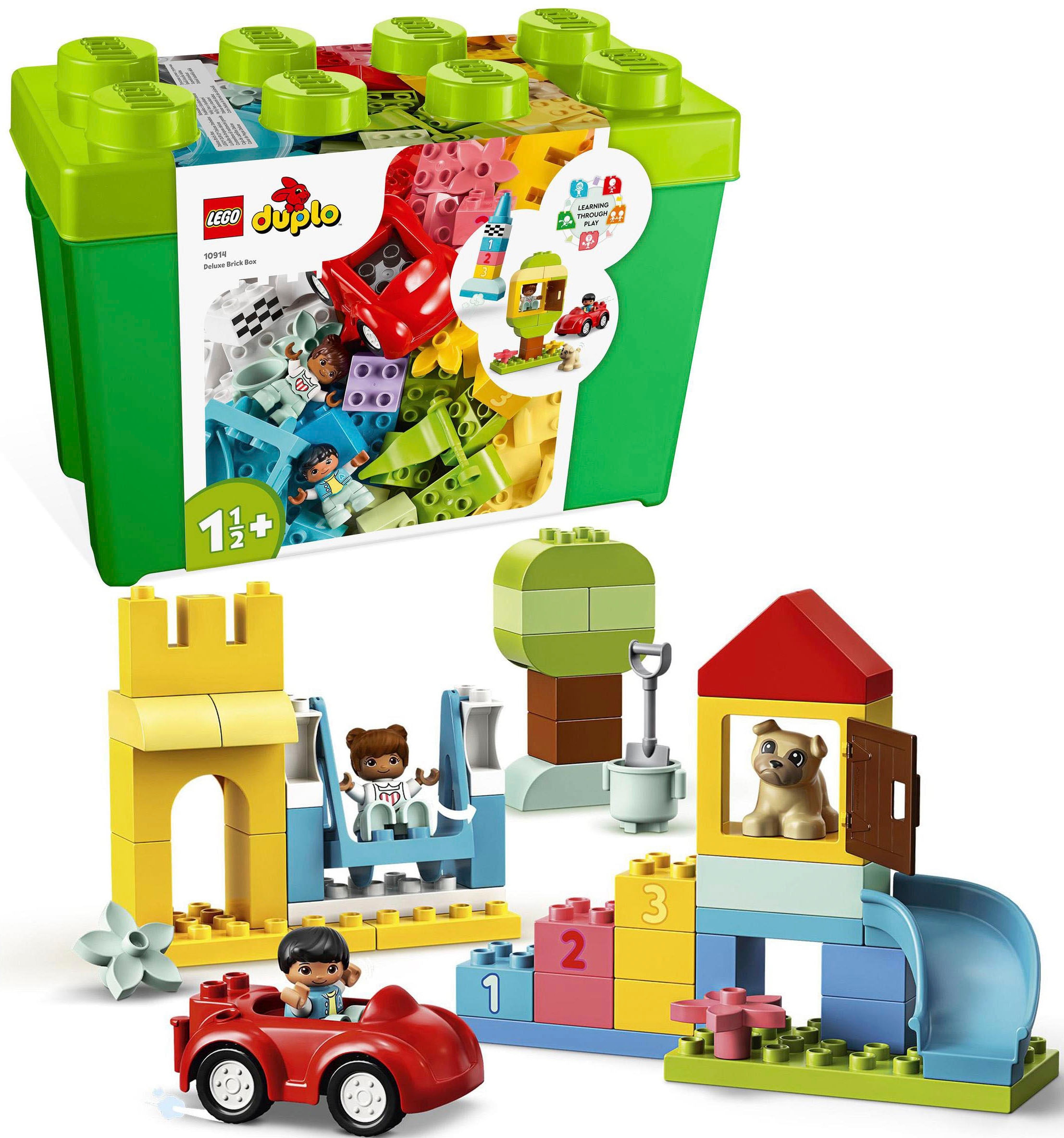 Steinebox kaufen LEGO® (10914), St.), LEGO® (85 DUPLO® Mindestbestellwert Made Trendige »Deluxe Classic«, ohne in Europe Konstruktionsspielsteine