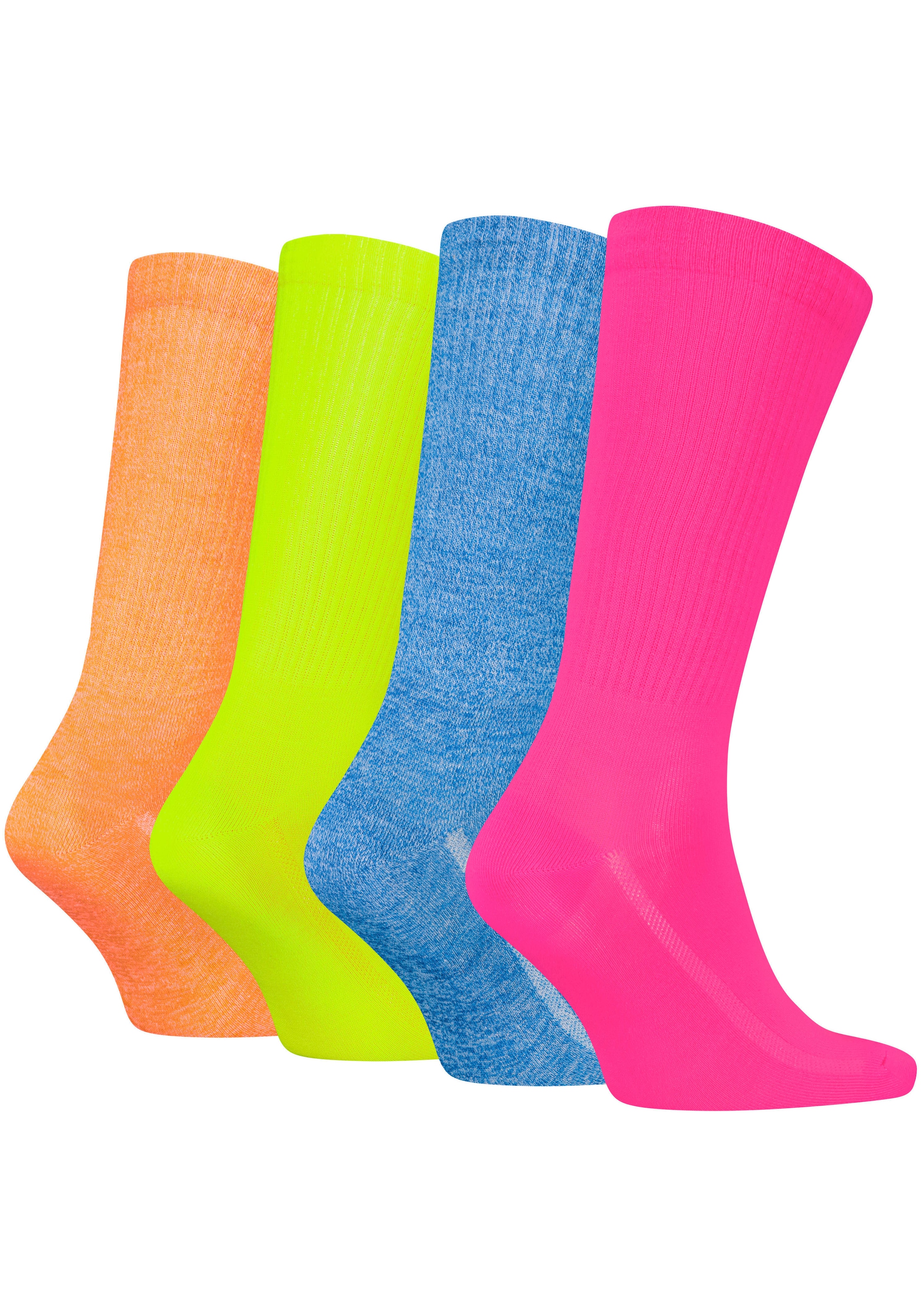Levi's® Socken, (4 Paar), mit auffälligen Farben