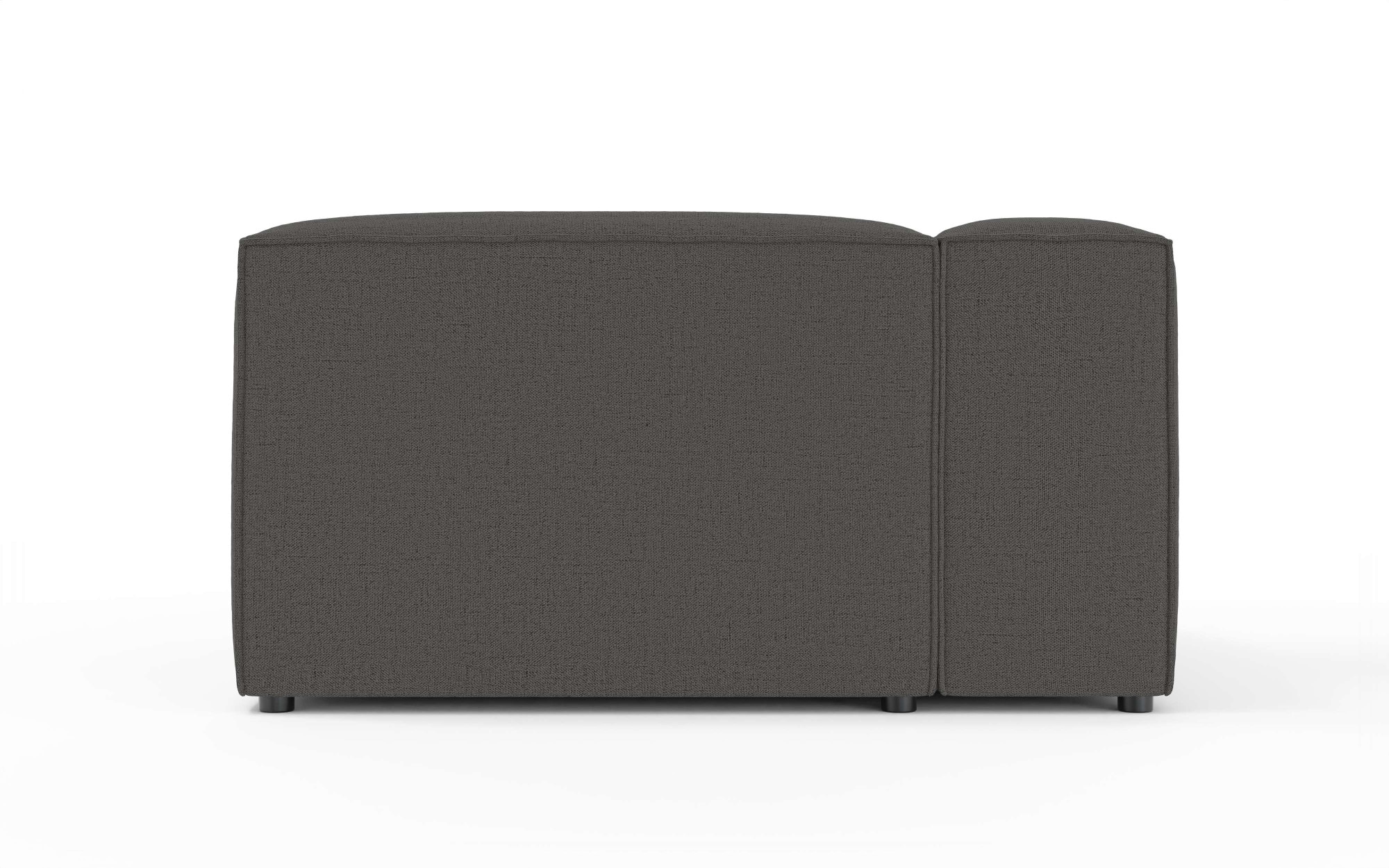 GOODproduct Ottomane »HAILY links/rechts bestellbar, Loungemöbel, Masse B/T/H: 130/130/72 cm« als Modul oder separat verwendbar, für individuelle Zusammenstellung