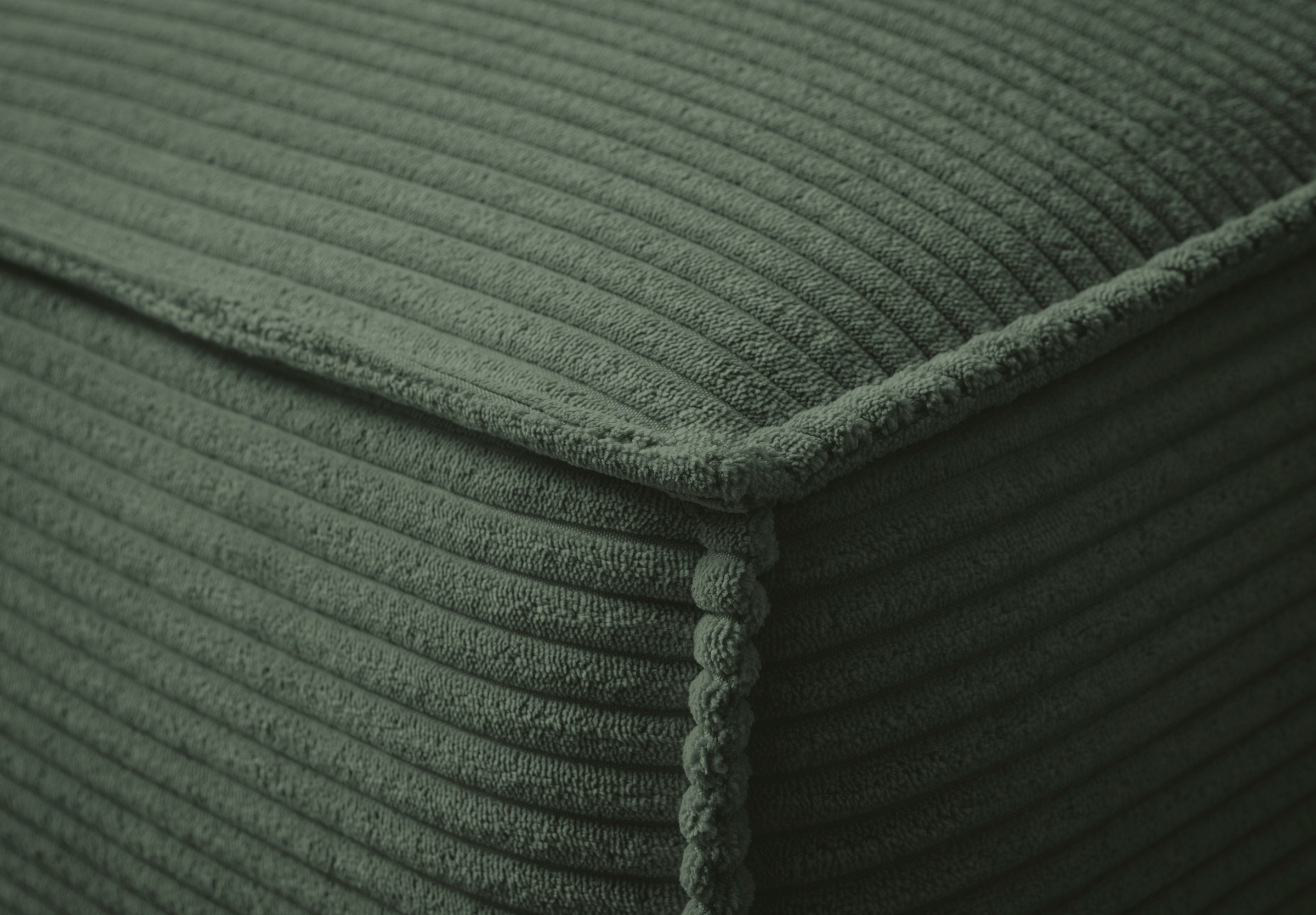 andas Ecksofa »TVINNU, L-Form, 275cm, in Cord und Flachgewebe«, wahlweise Recamiere rechts/links, schwarze Füsse, bequemer Sitzkomfort