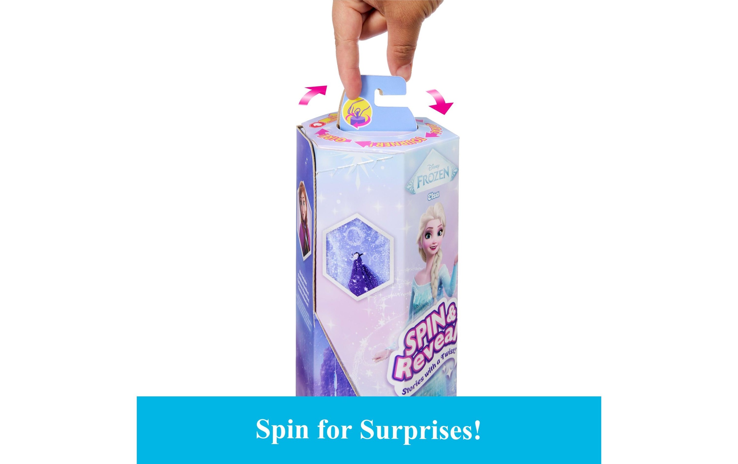 Disney Frozen Anziehpuppe »Frozen Eiskönigin Spin & Reveal Elsa«