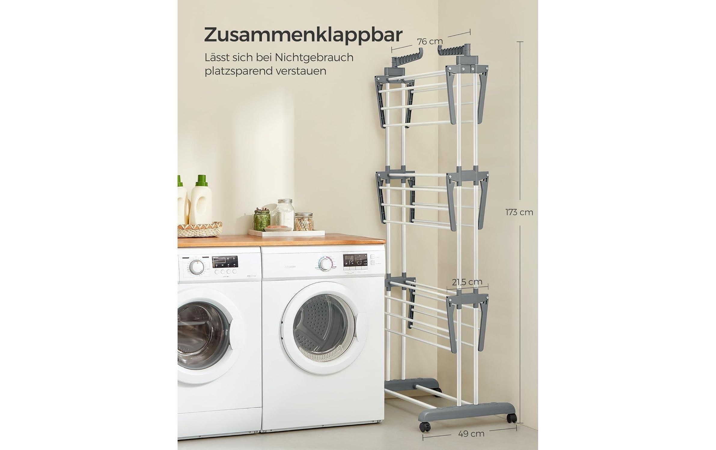 SONGMICS Séchoir à linge »126 m«