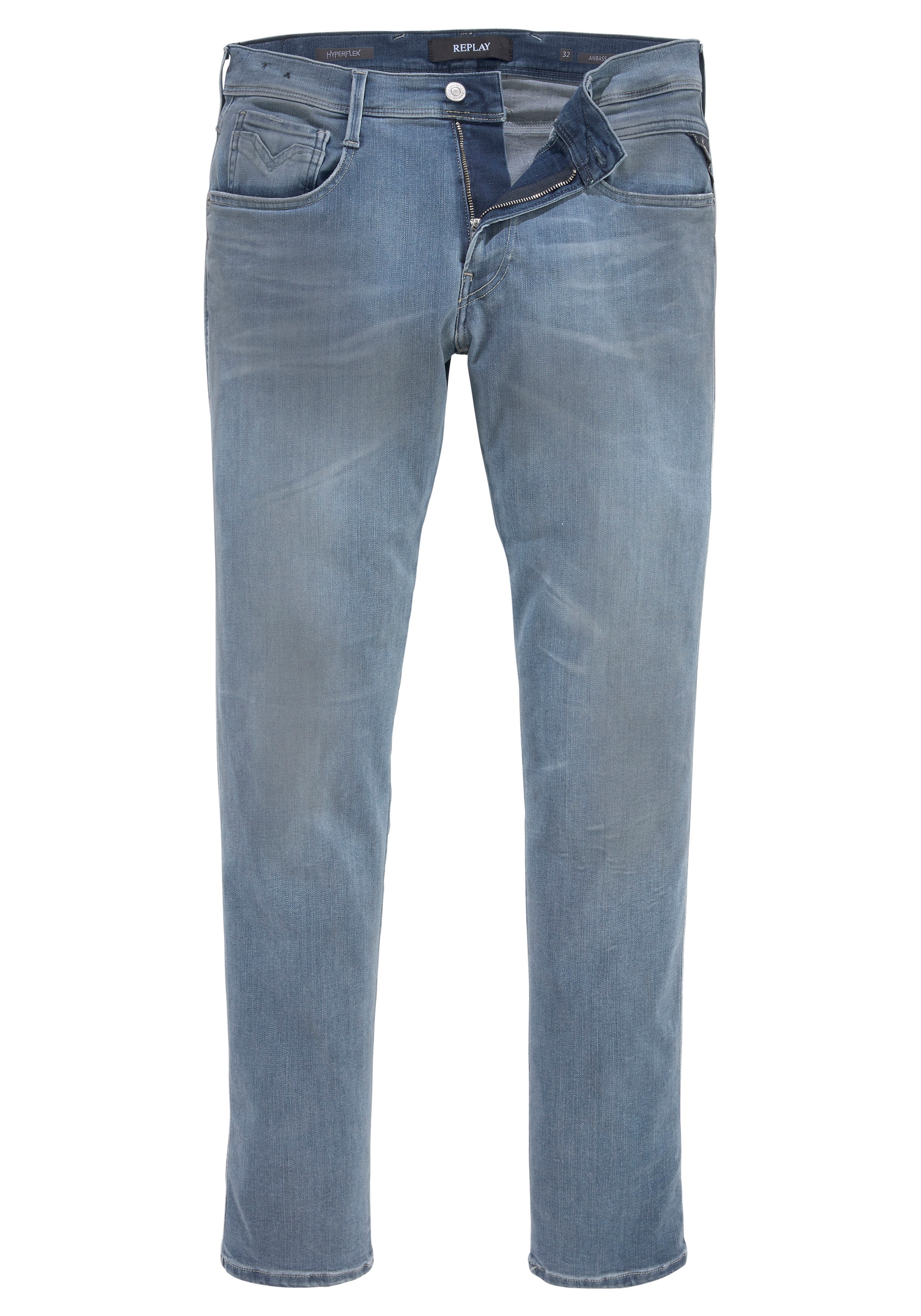 Replay Slim-fit-Jeans »ANBASS HYPERFLEX BIO«