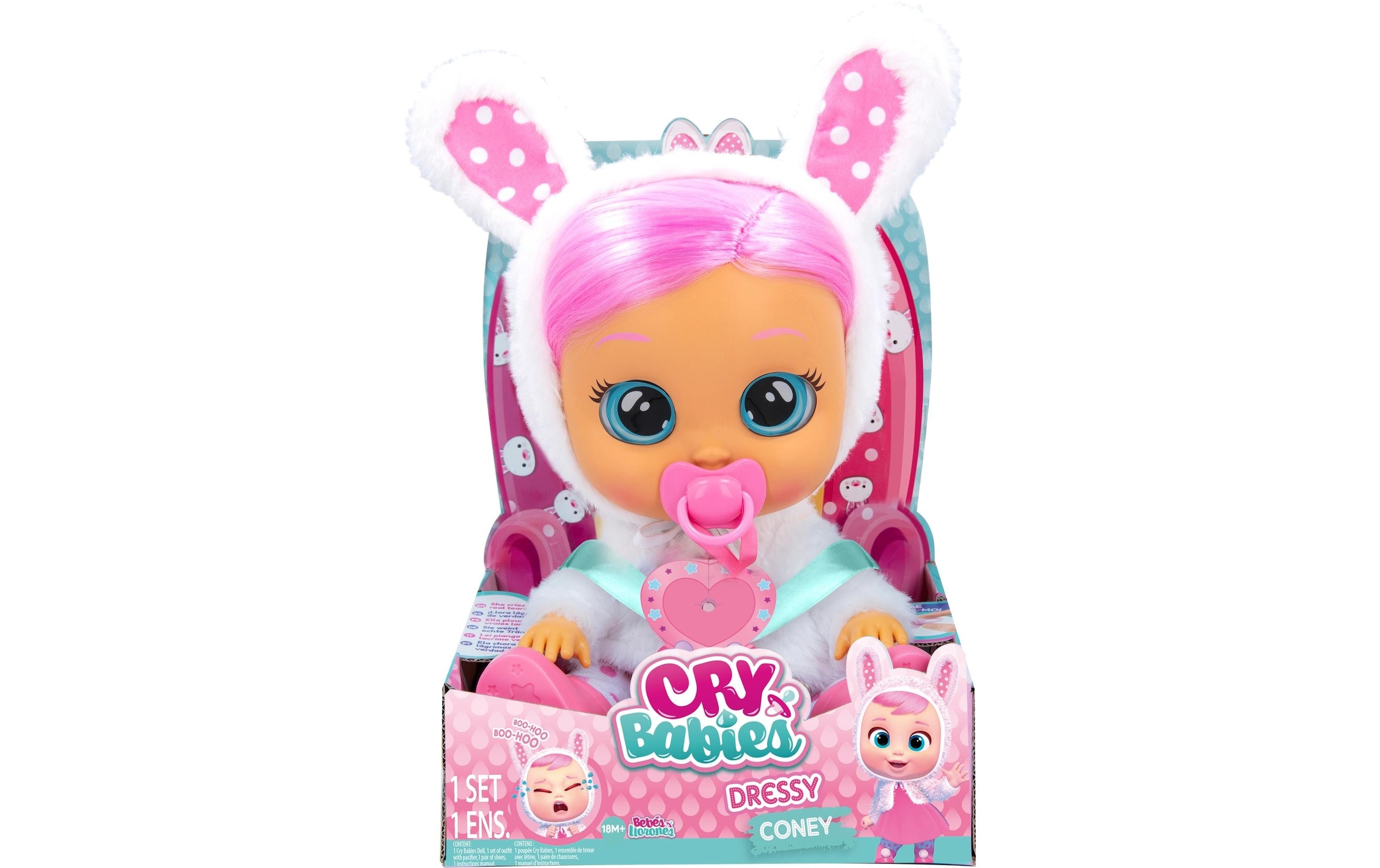 IMC TOYS Babypuppe »Cry Babies – Dressy Coney«