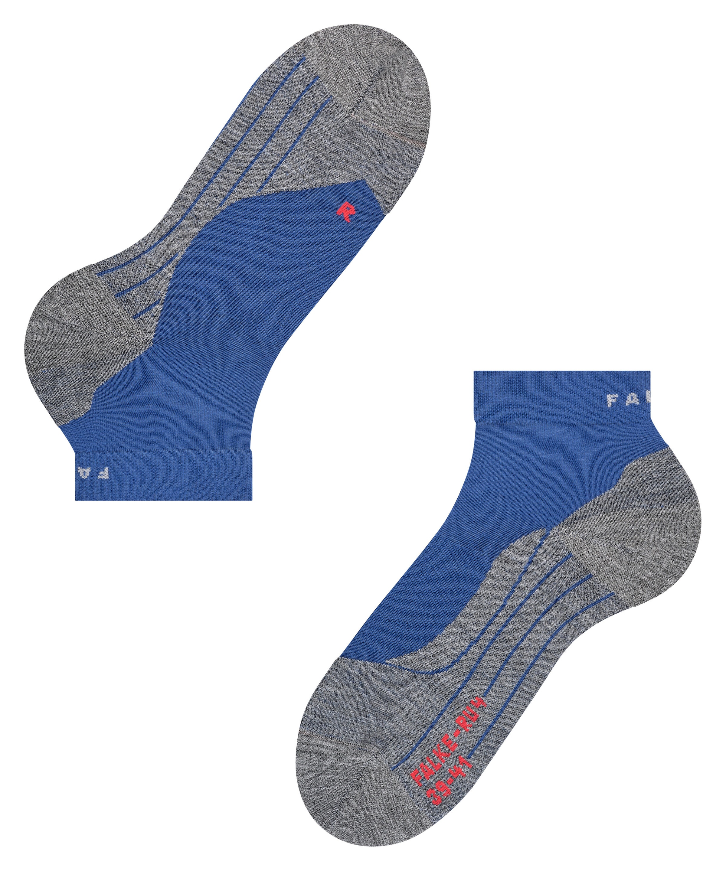 FALKE Chaussettes de course »RU4 Endurance Short« avec rembourrage moyen, en coton et matériau fonctionnel