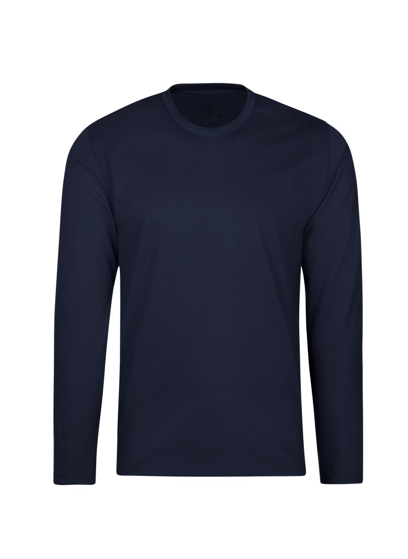 T-Shirt »TRIGEMA Langarmshirt aus 100% Baumwolle«, (1 tlg.)