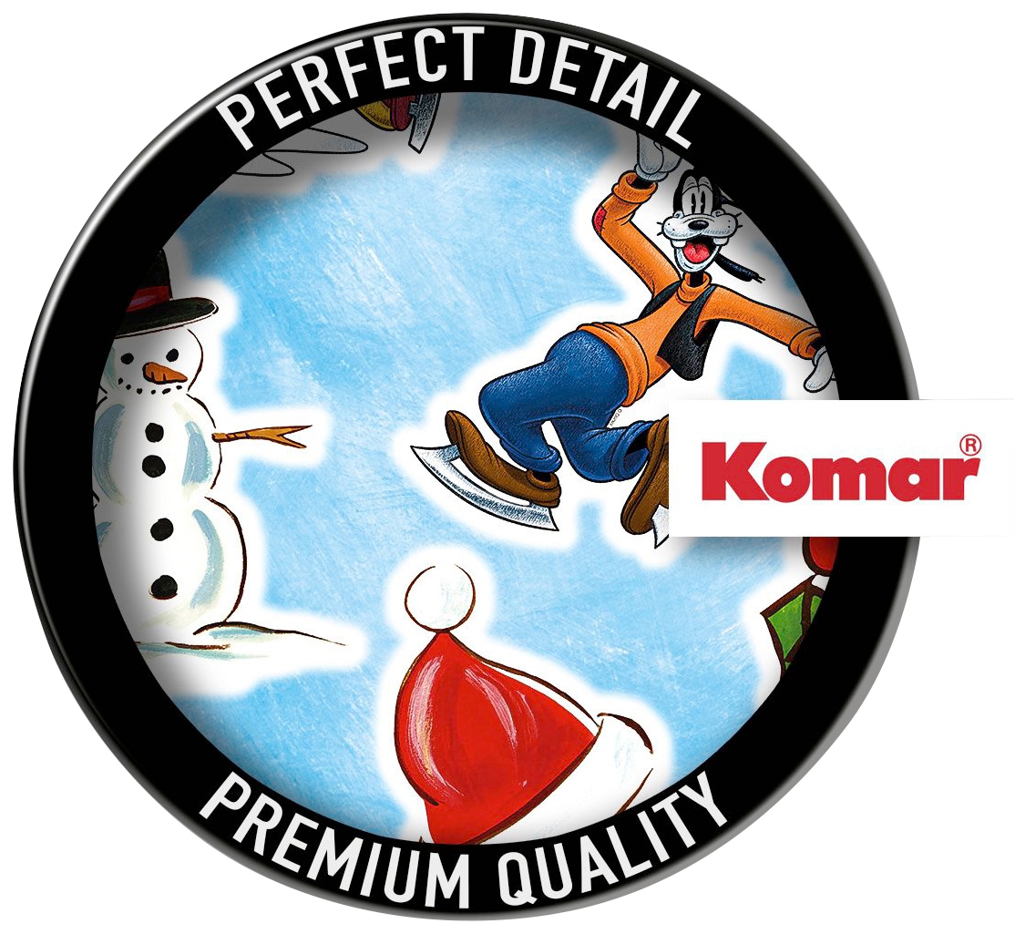 Komar Wandtattoo »Mickey Ice Slide - Grösse 50 x 70 cm«, selbstklebend, Wandsticker, Kinderzimmer