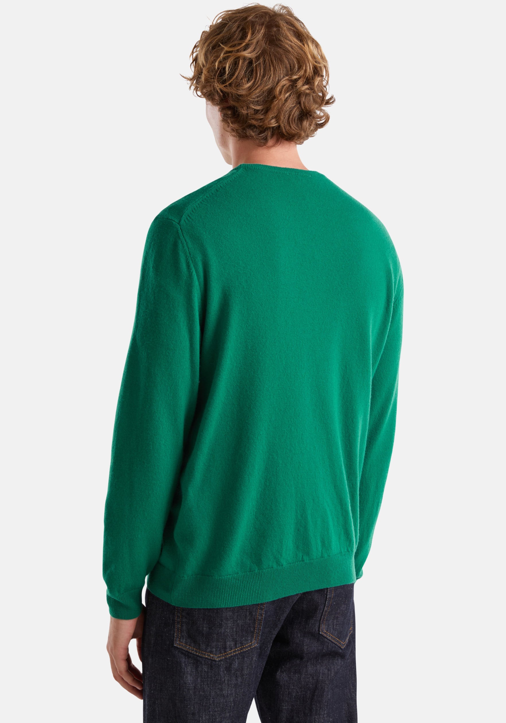 United Colors of Benetton Rundhalspullover, im cleanen Look