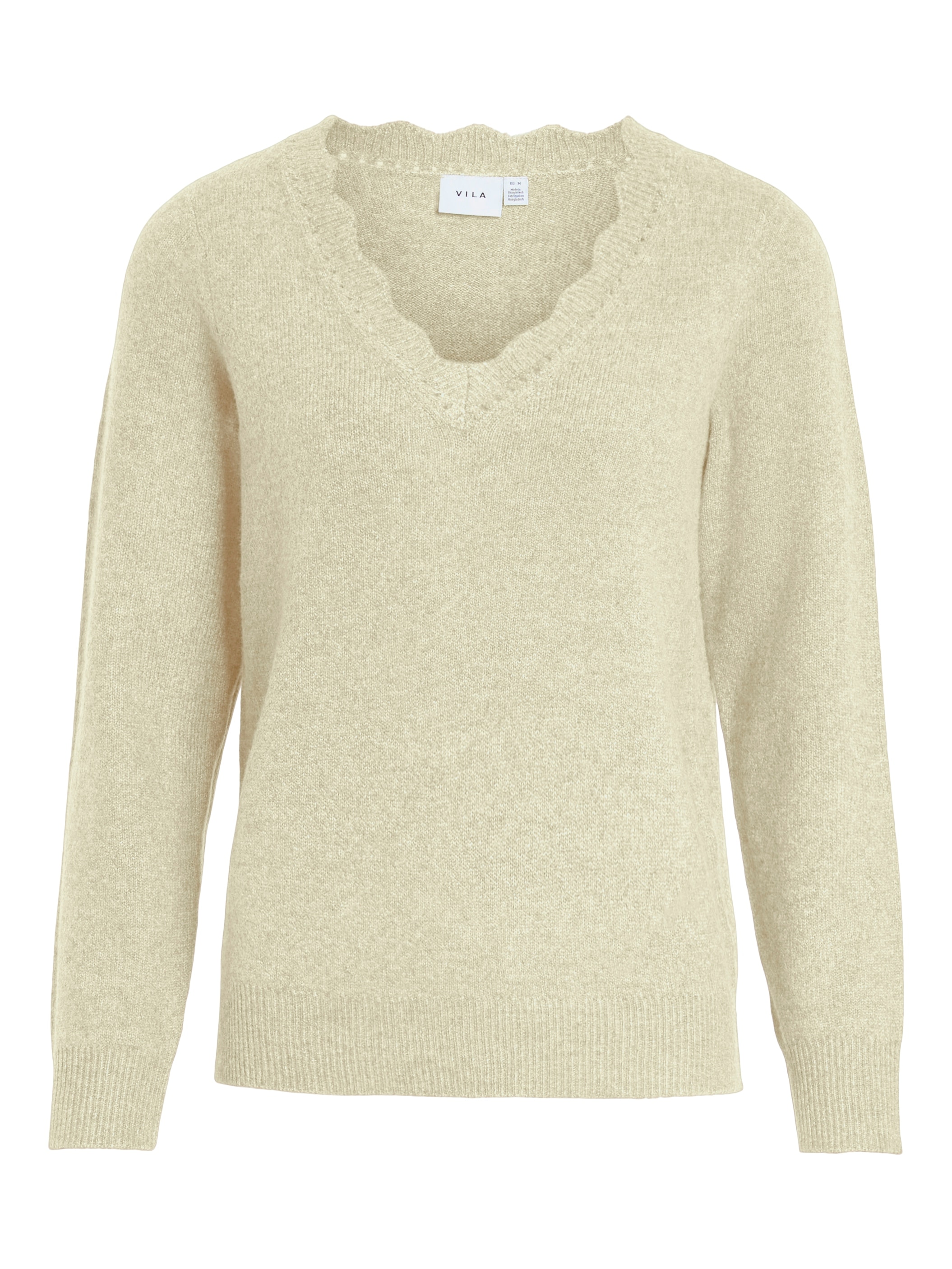 Vila V-Ausschnitt-Pullover »VINIKOLINA V-NECK L/S KNIT TOP - NOOS«