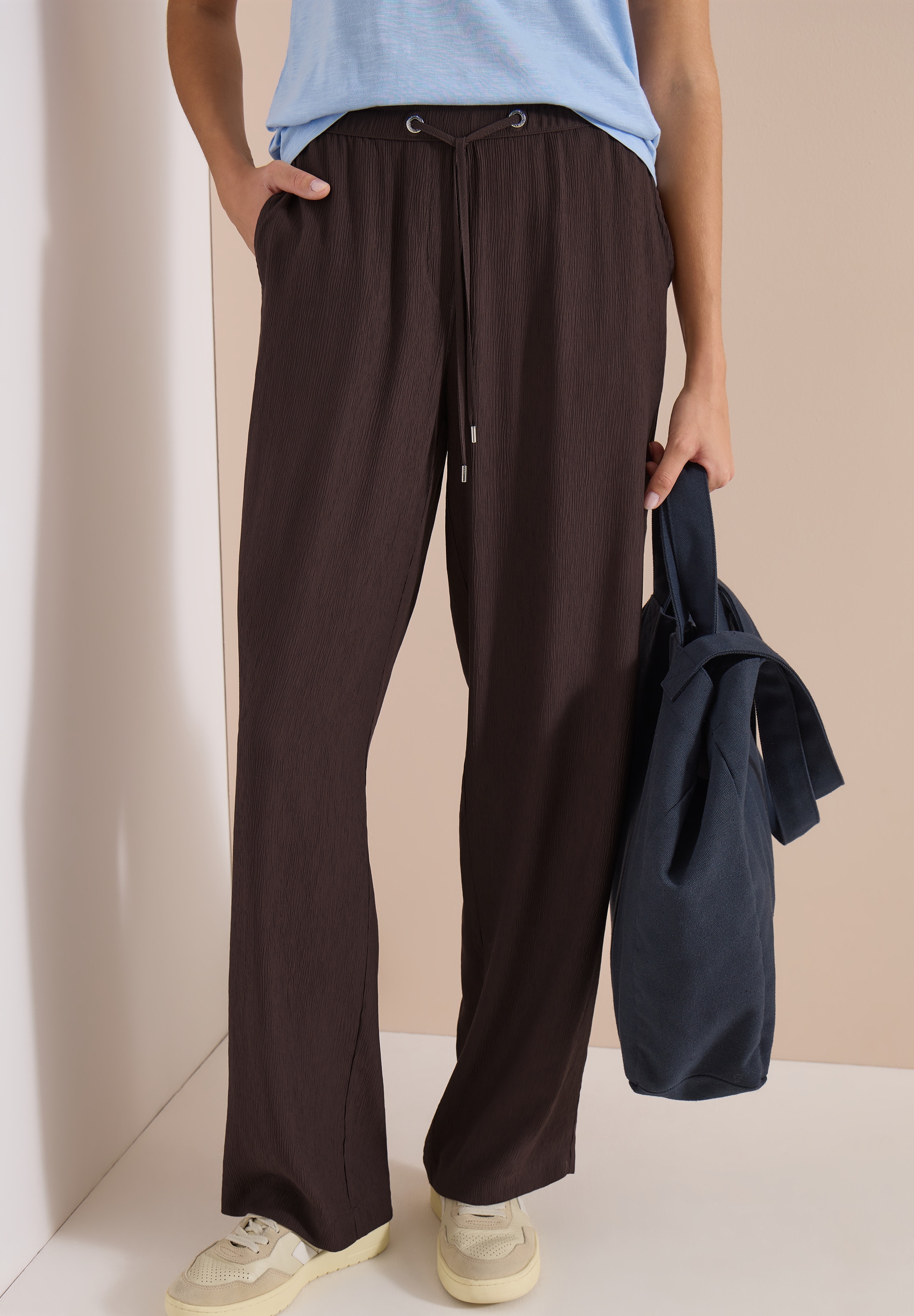 Cecil Stoffhose »Style Neele«  Sommerhose in Struktur-Optik