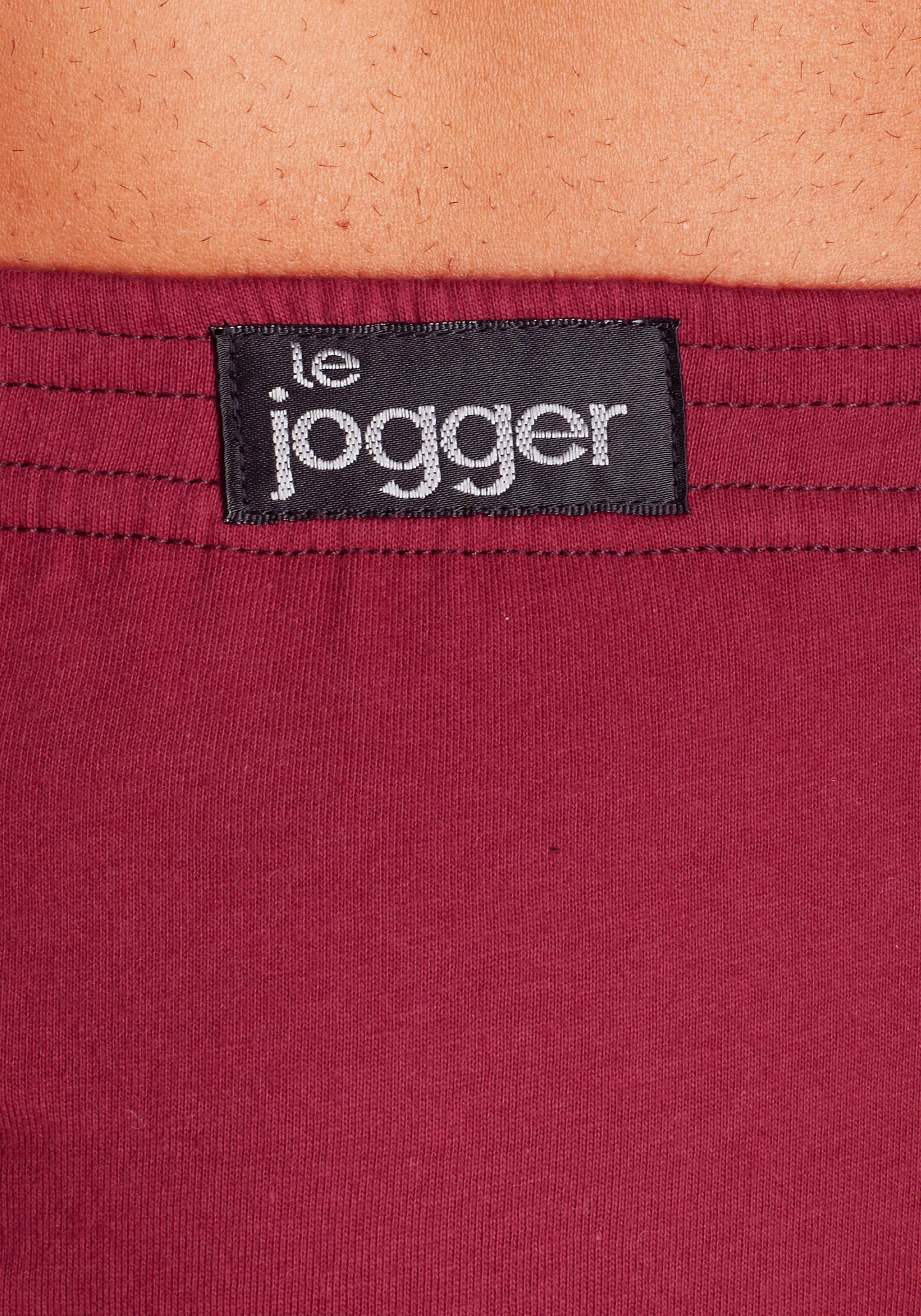 le jogger® Slip, (Packung, 6 St.), schöner Basic in schönen Farbkombinationen