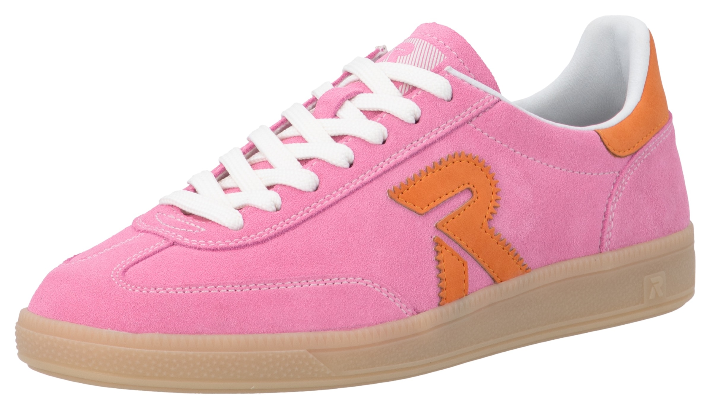 RIEKER Sport Sneakers »San Diego Swing2GO«  Retro-Sneaker, Freizeitschuh, Halbschuh mit herausnehmbarem Fussbett