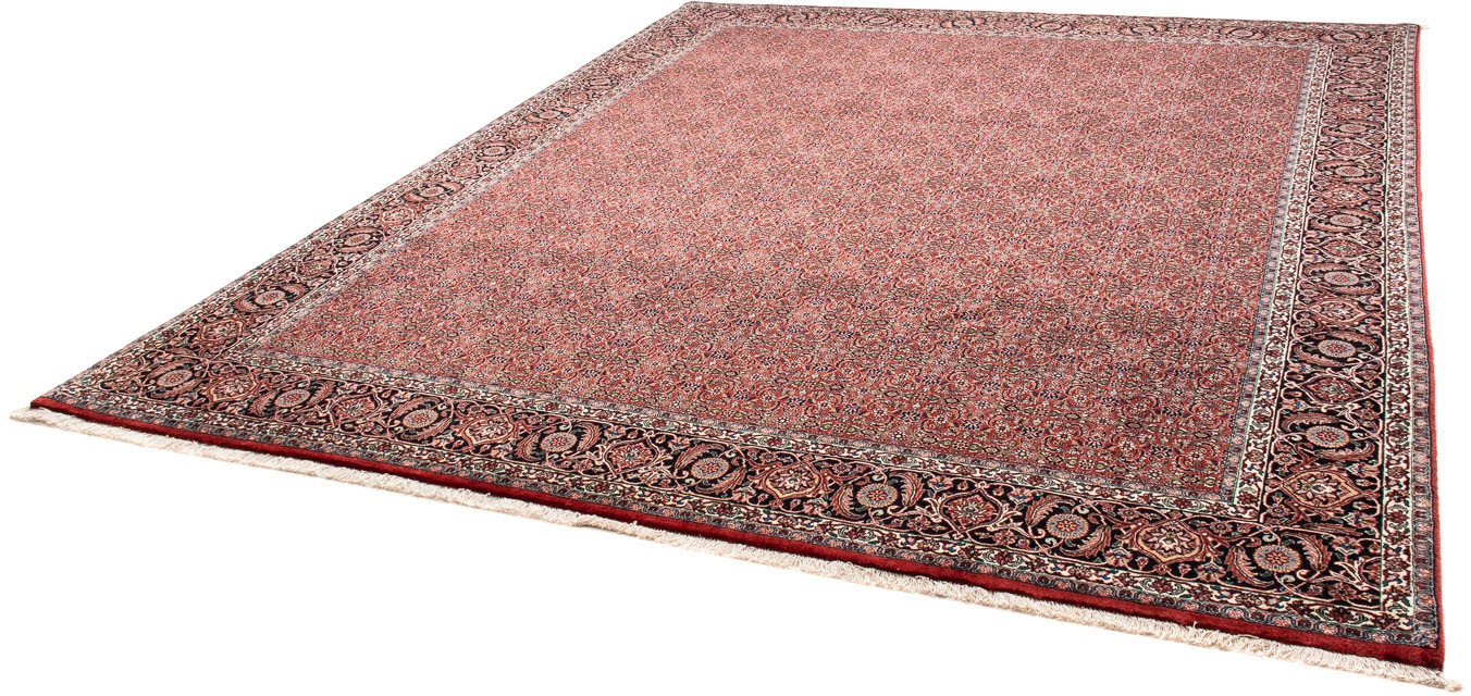 Image of morgenland Orientteppich »Perser - Bidjar - 300 x 252 cm - dunkelrot«, rechteckig, 15 mm Höhe, Wohnzimmer, Handgeknüpft, Einzelstück mit Zertifikat bei Ackermann Versand Schweiz