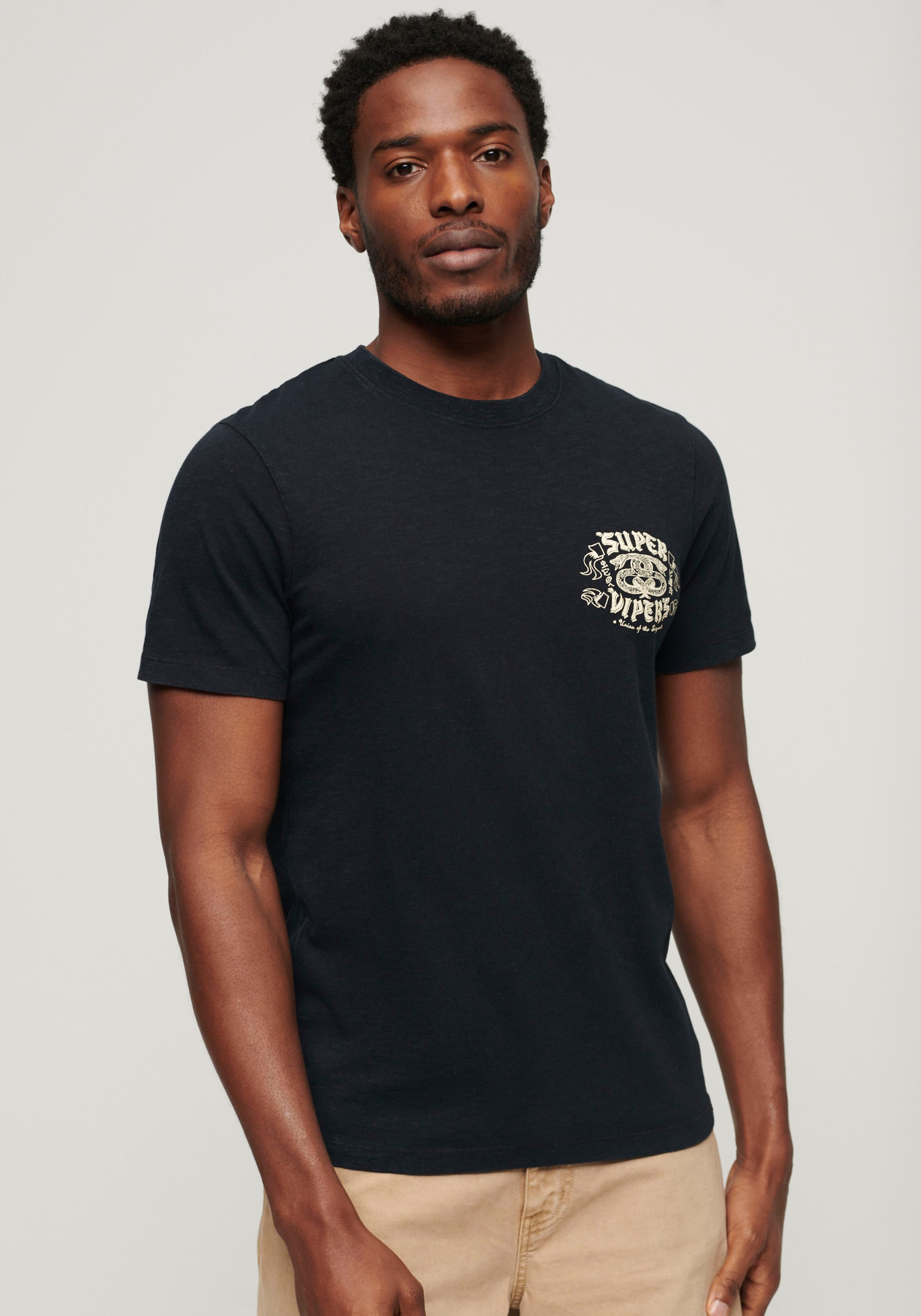 Print-Shirt »SD-RETRO ROCKER GRAPHIC T SHIRT«