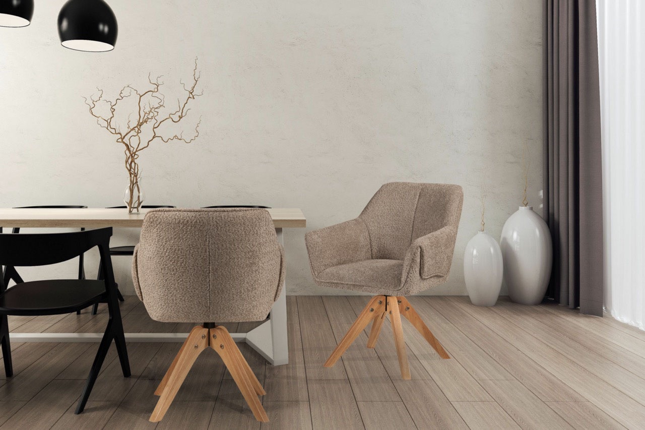Image of Kayoom Polsterstuhl "Stuhl Dian 225 bequem, formschönes Design" () 1 Stk.stabil & robust, hochwertige Verarbeitung, bequem