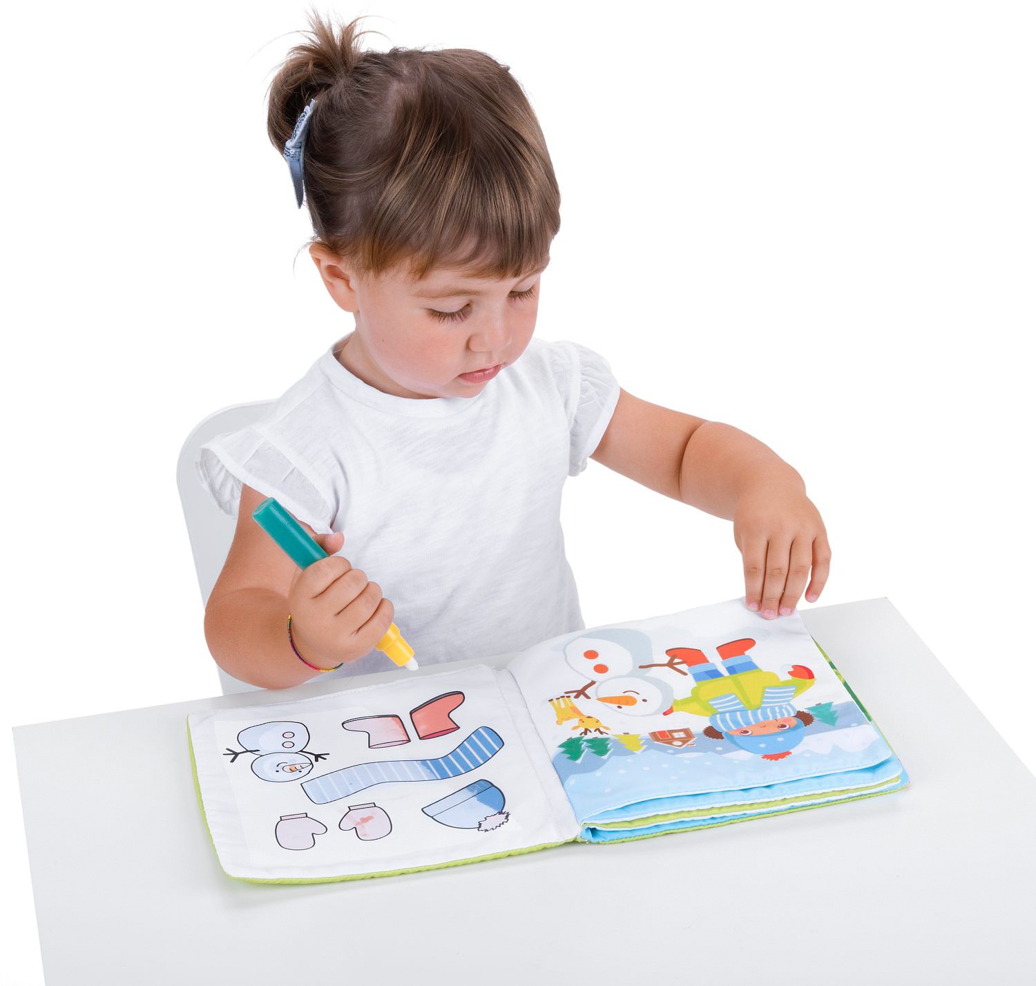 Chicco Kreativset »Bemalbares Buch - Jahreszeiten«