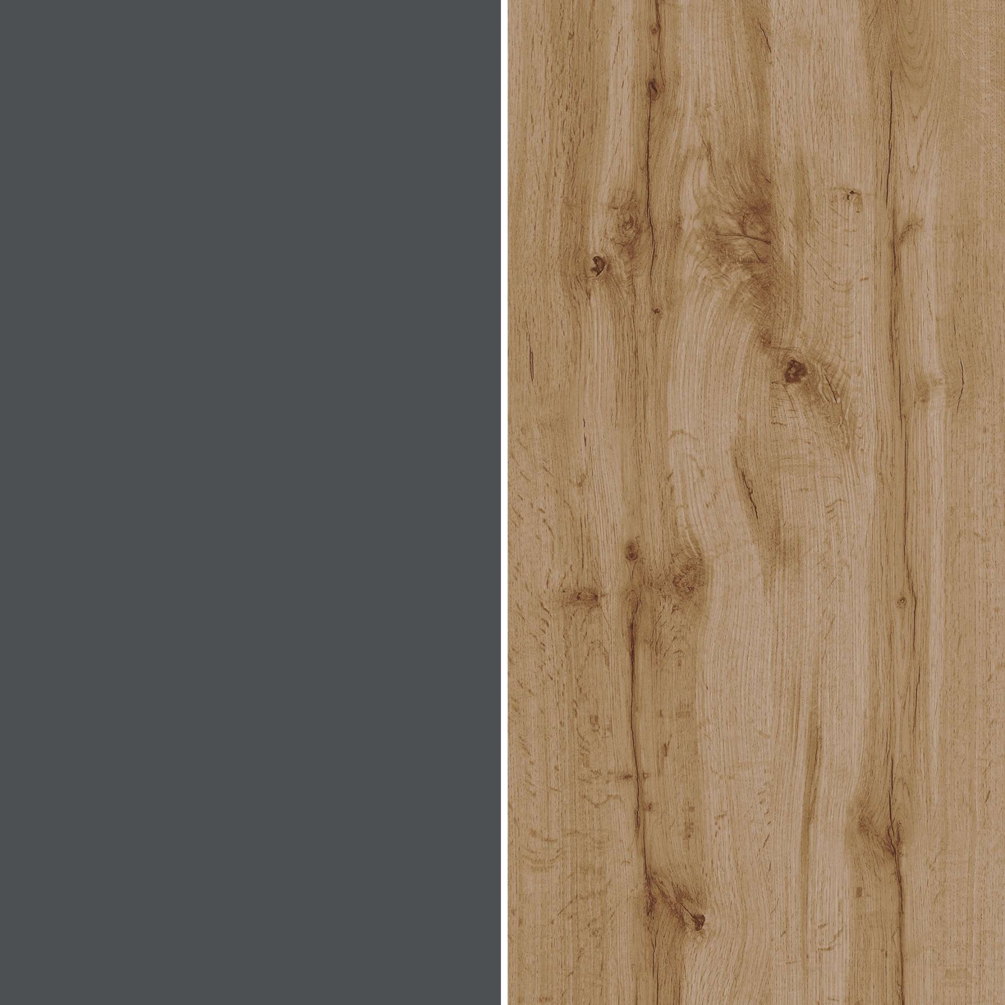GOODproduct Lowboard »New Garda,Lowboard mit Aufsatz,TV-Board mit Ausatz,TV-Schrank-Tv Bank« 1 Stk. tlg. Breite verstellbar v. 183 bis 310 cm,2 Klappen  und L-Förmiger Aufsatz