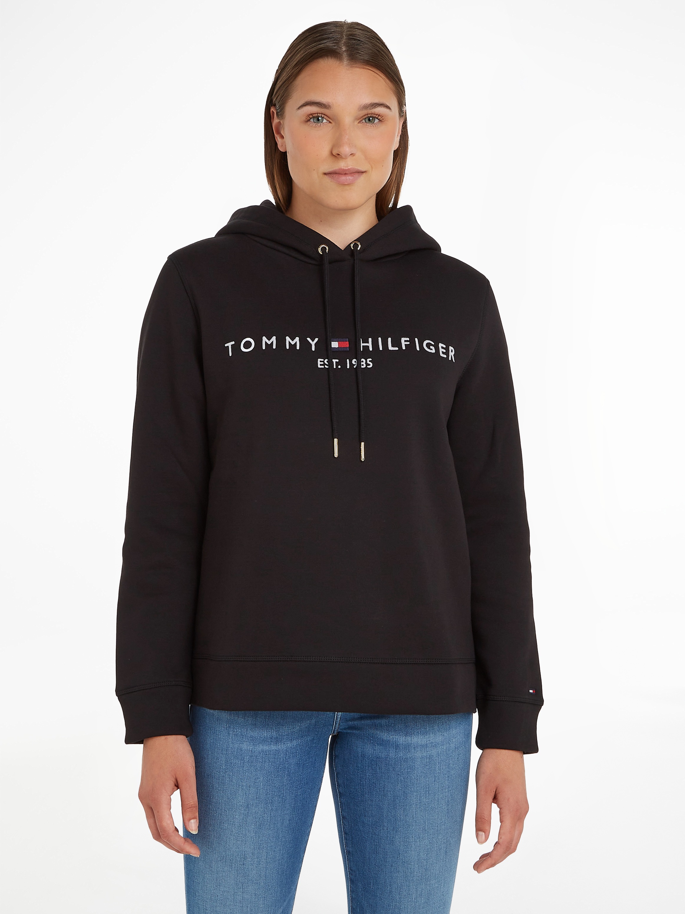 Tommy Hilfiger Kapuzensweatshirt, mit Tommy Hilfiger Logostickerei-Tommy Hilfiger 1