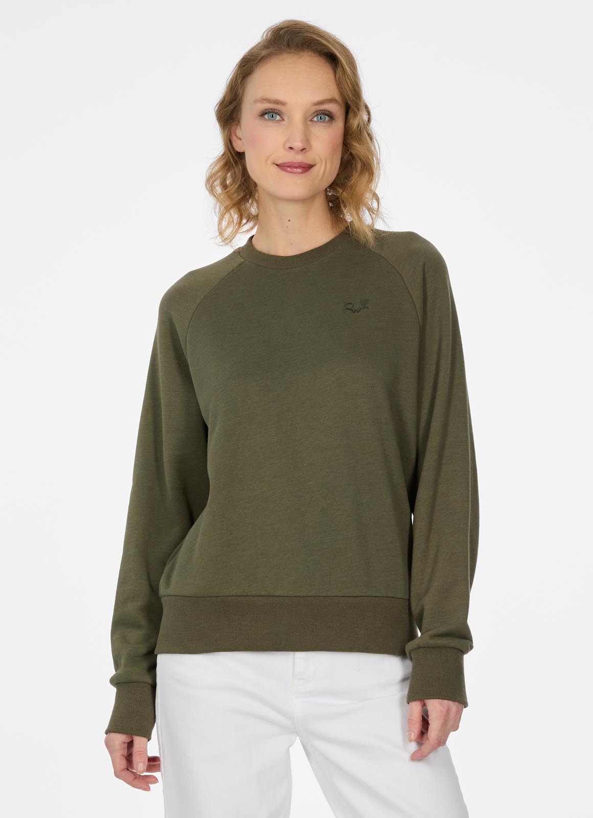 Image of Ragwear Sweatshirt "JOALI", unbrushed und elastisch, in super softer Qualität