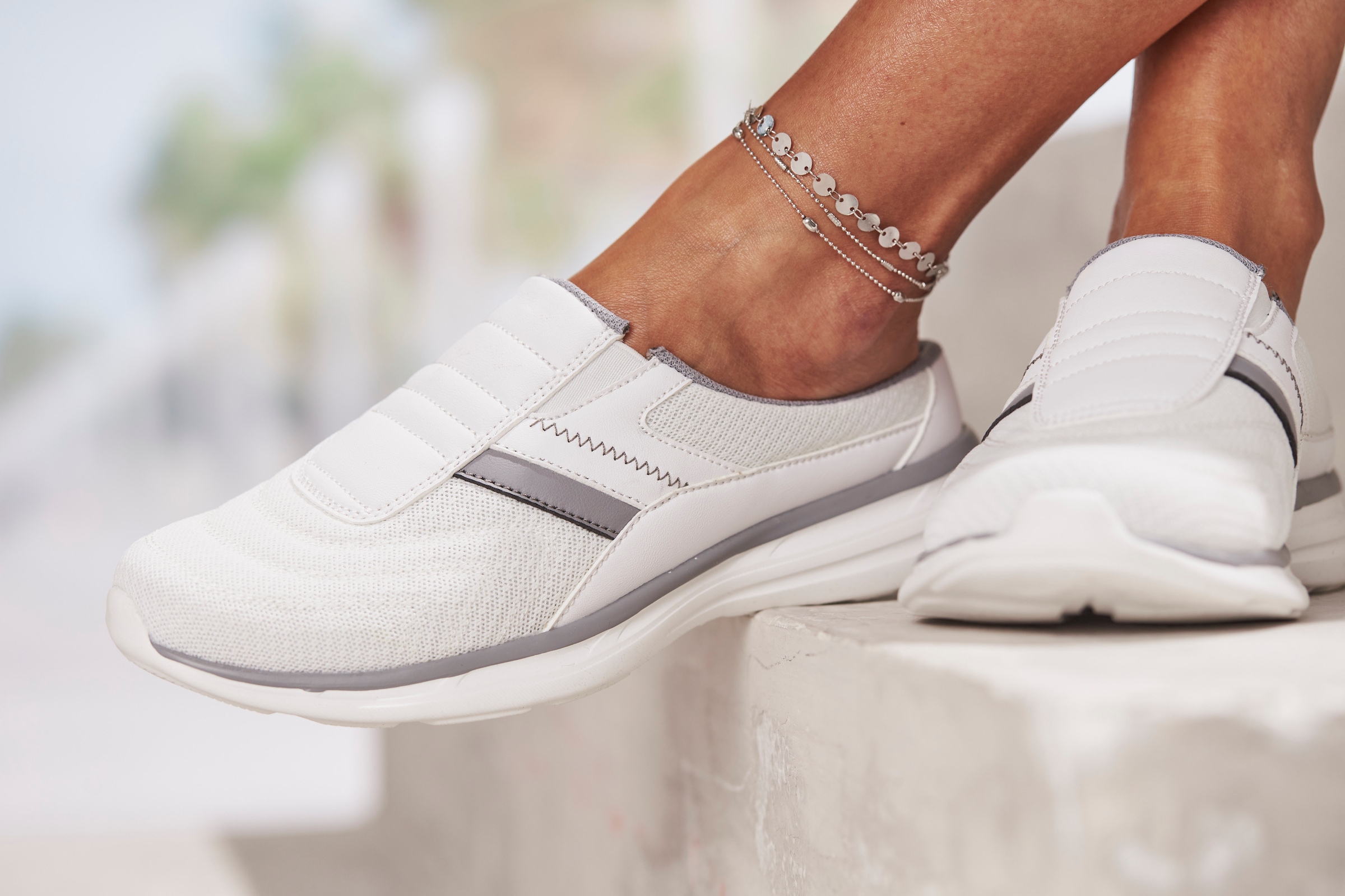 Vivance Sabot, Sneaker, Freizeitschuh, Halbschuh, Unisex VEGAN