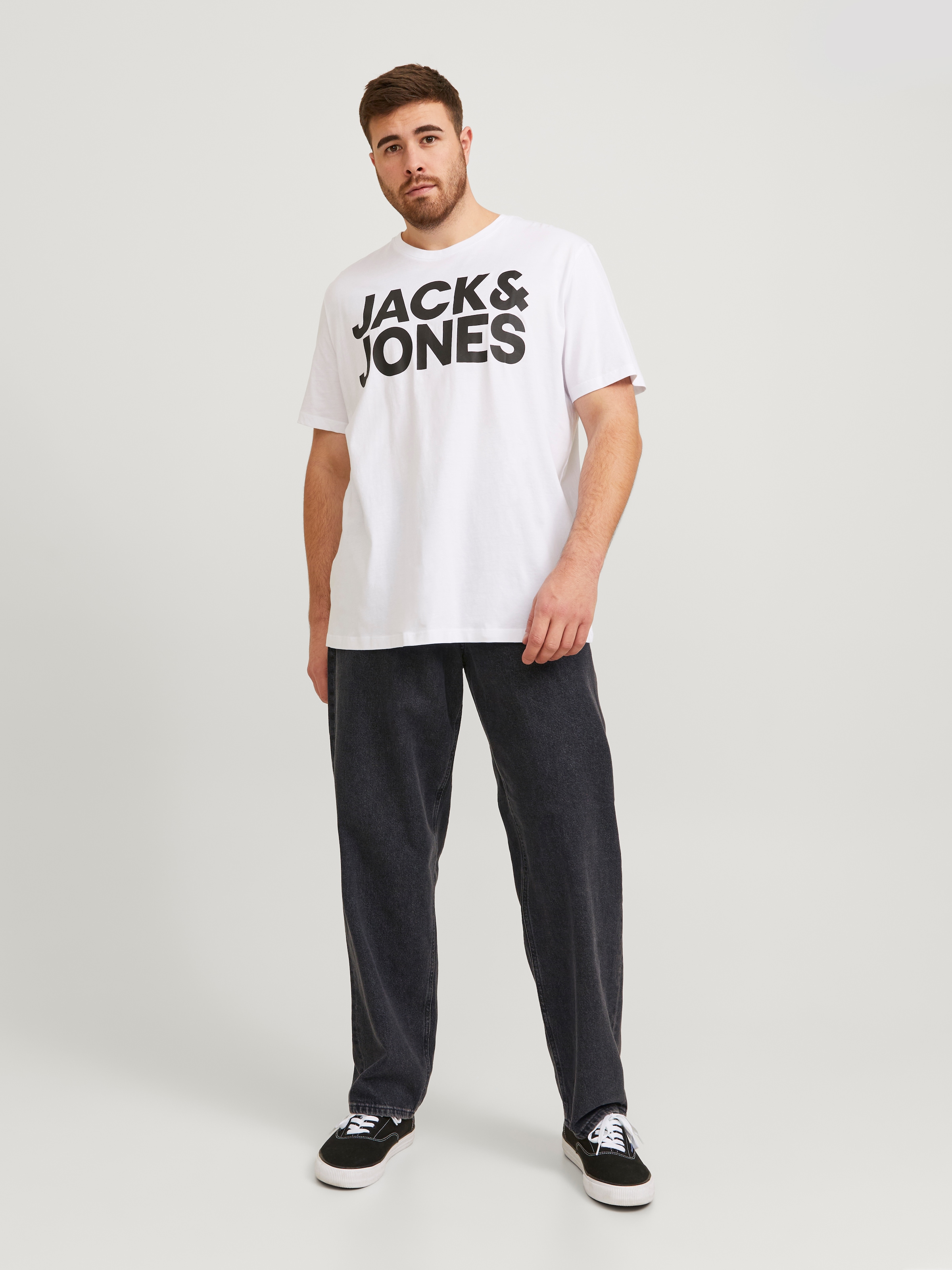 Jack & Jones PlusSize Jeans Relax-fit mit Five-Pocket-Design