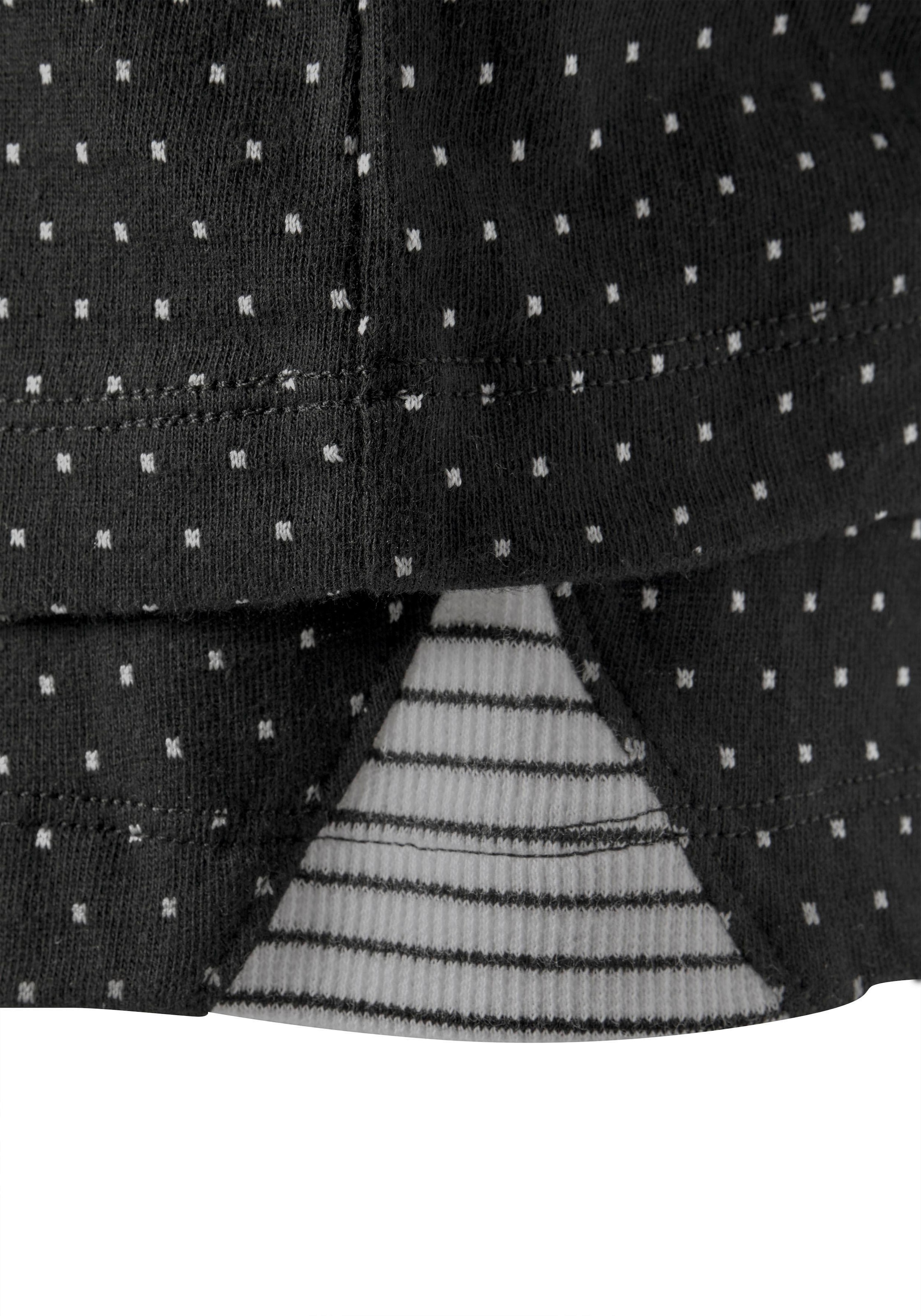 Vivance Dreams Shorty 2-teilig, 2 pièces mit Pünktchen- und Streifenmuster