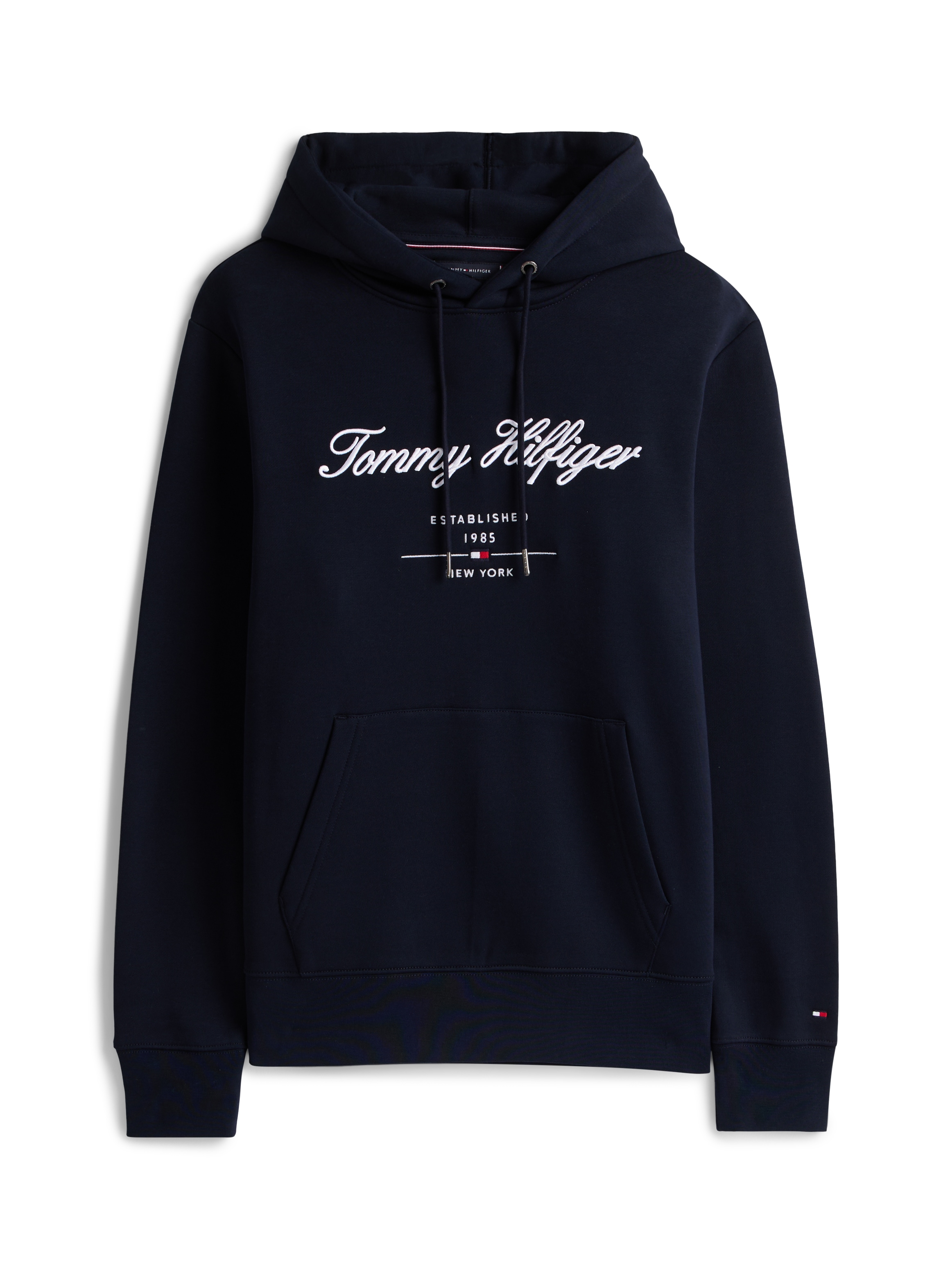 Tommy Hilfiger Hoodie »SCRIPT LOGO HOODY«, mit aufgesticktem Logo
