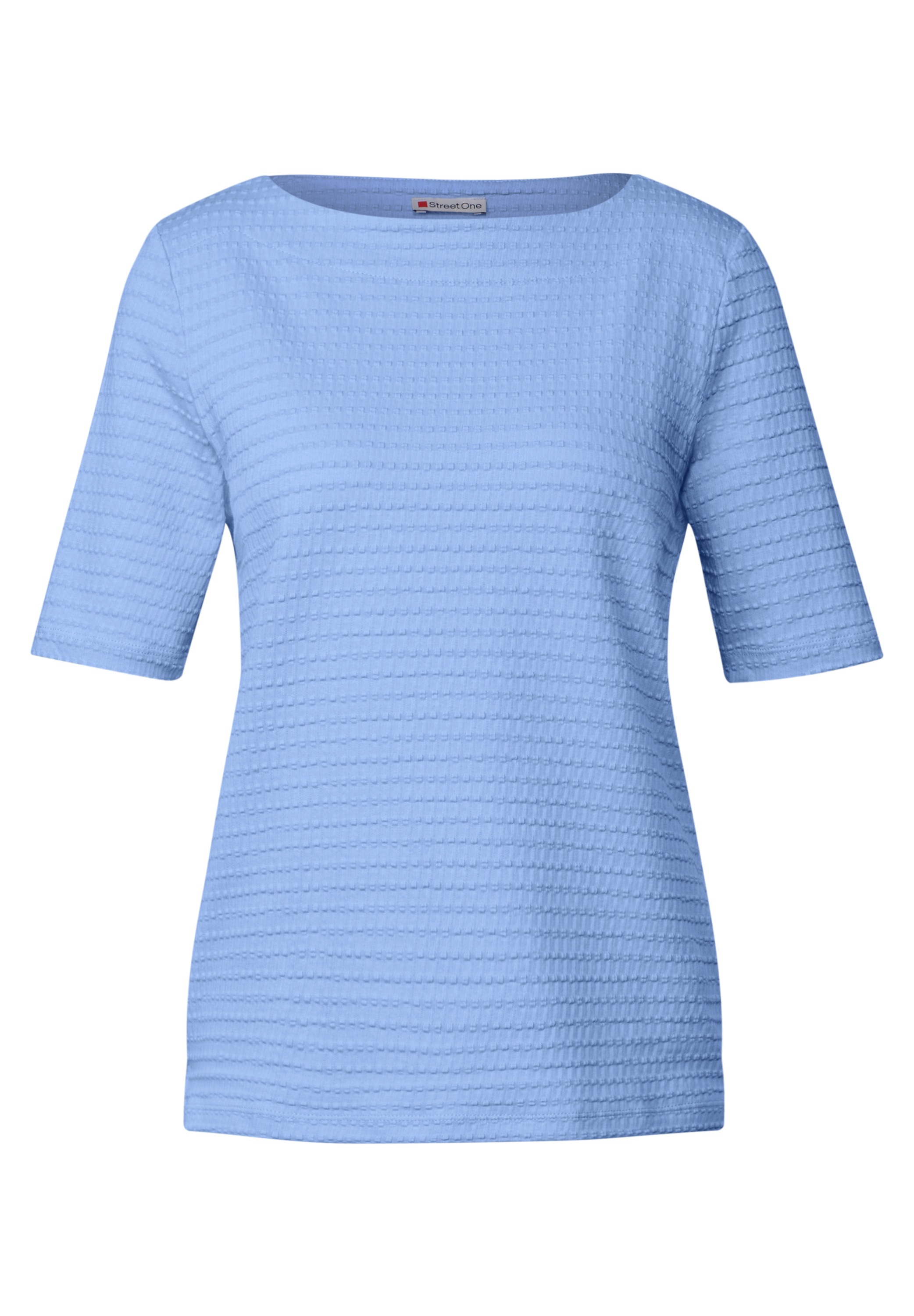 STREET ONE T-Shirt , mit feiner Struktur
