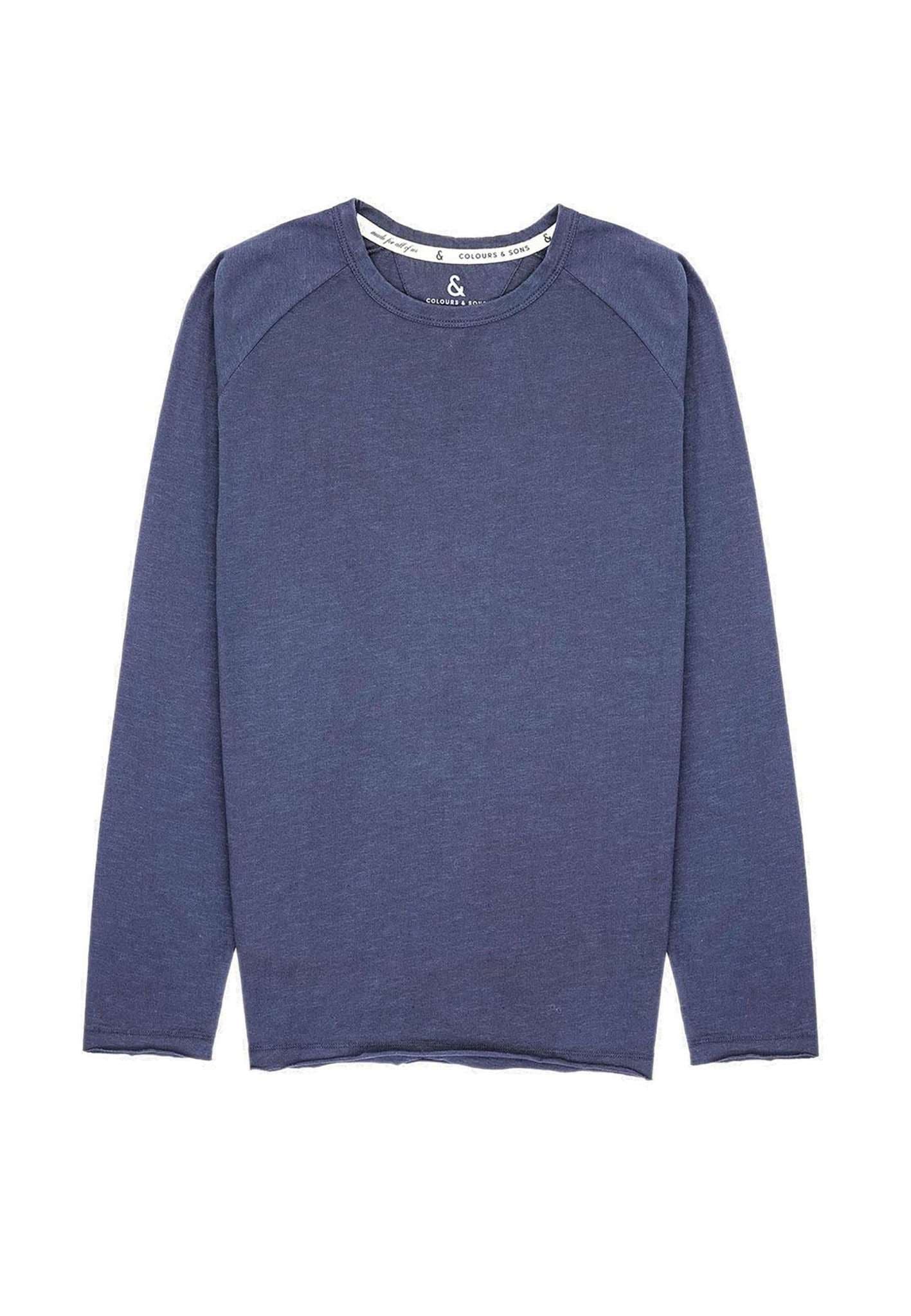 colours & sons Langarmhemd »colours & sons Langarmshirts Longsleeve - Slub«