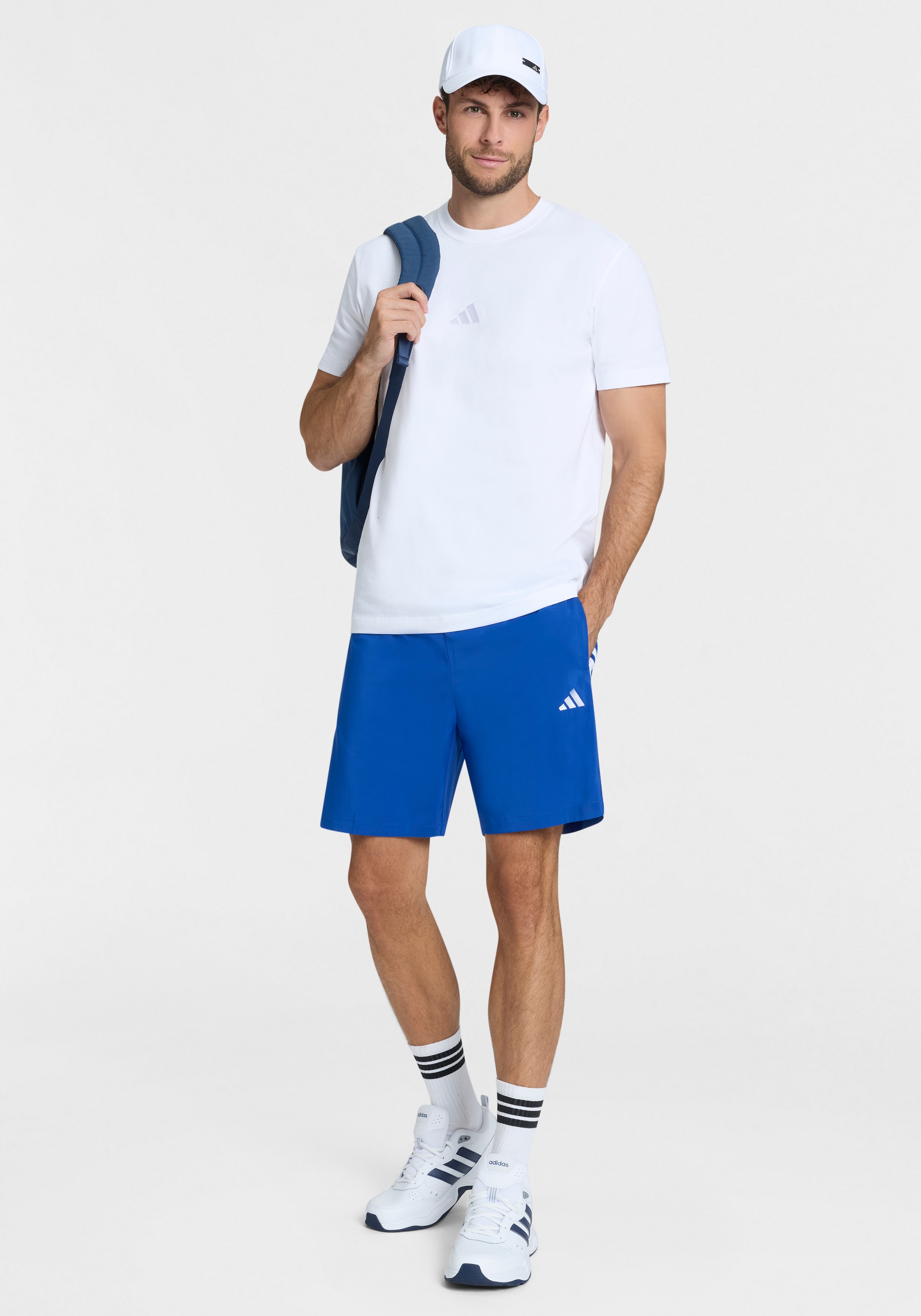 adidas Sportswear Short »ESSENTIALS 3-STREIFEN CHELSEA LITE, GEWEBT«