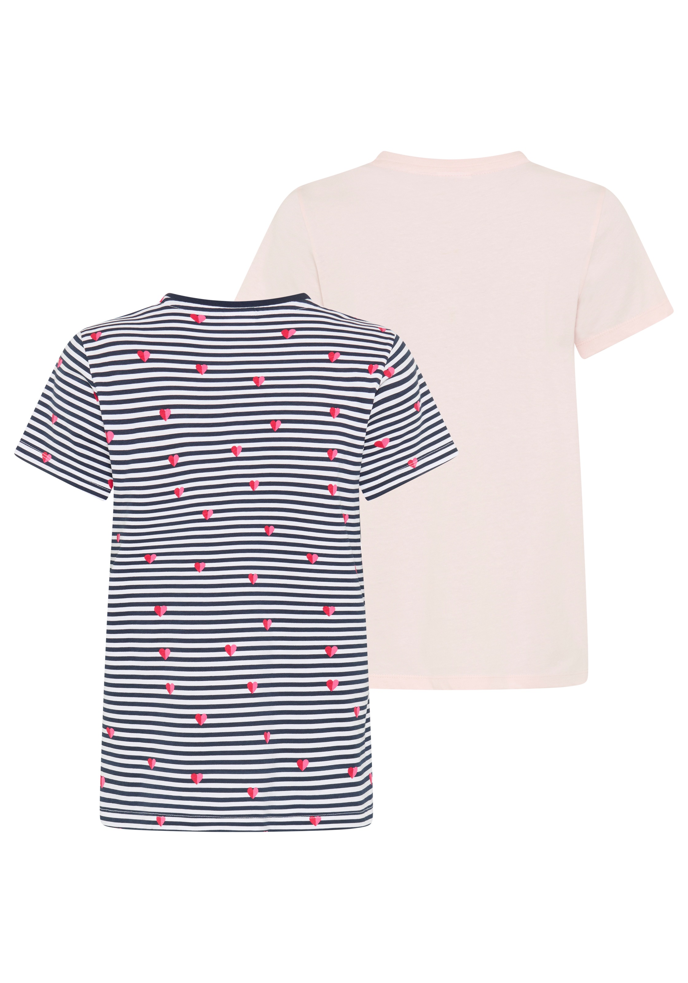 KangaROOS T-Shirt schmale Passform, Kurzarm, Rundhalsausschnitt, aus Single Jersey