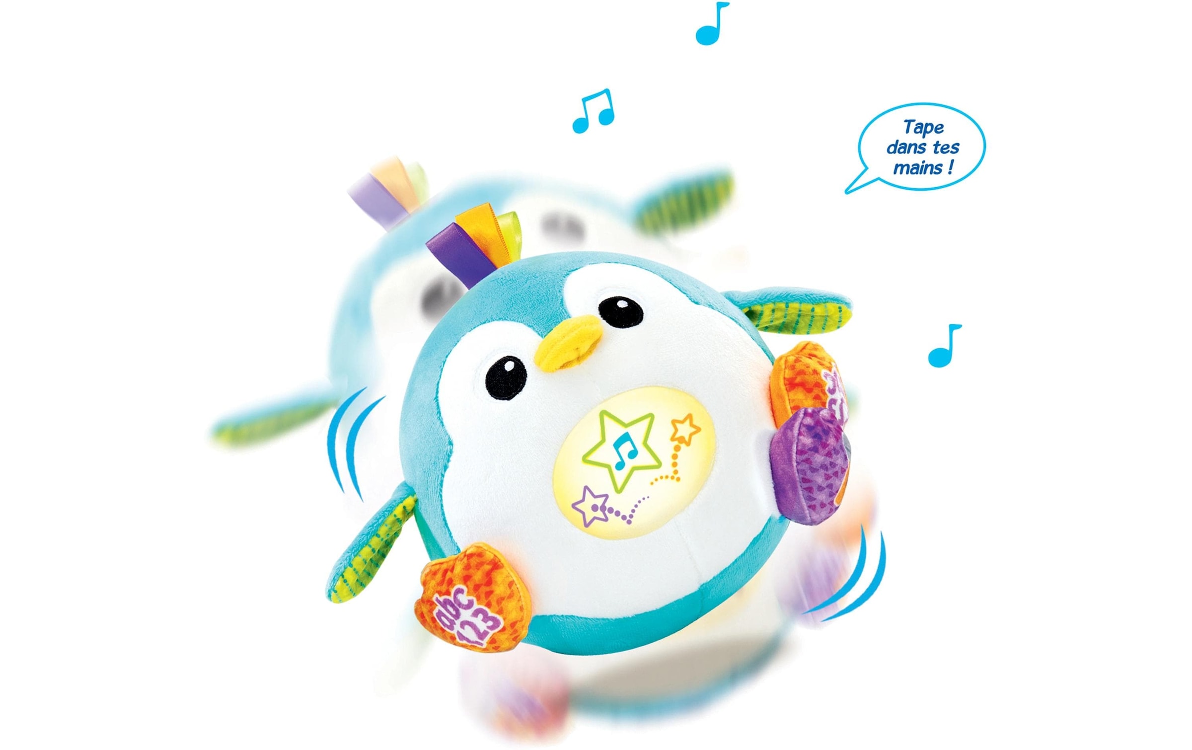 Vtech® »Plüsch Roulipingouin balle magique -FR-«