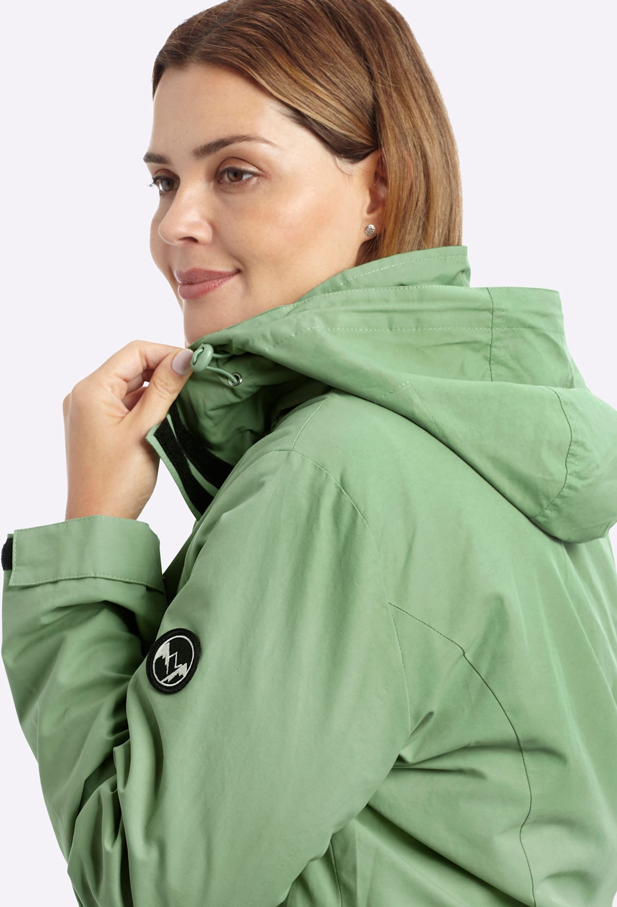 Sheego Veste de pluie mit Kapuze
