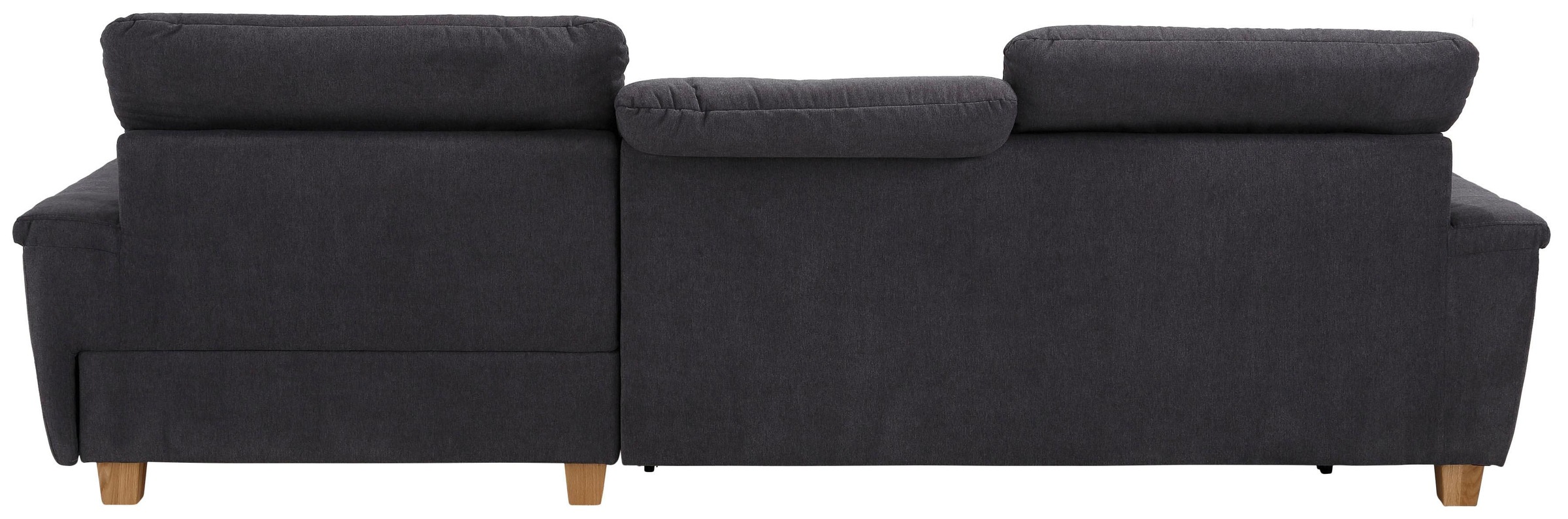 Home affaire Ecksofa »Lyla L-Form«, mit Recamiere, wahlweise mit Rückenfunktion und zusätzlich mit Bett