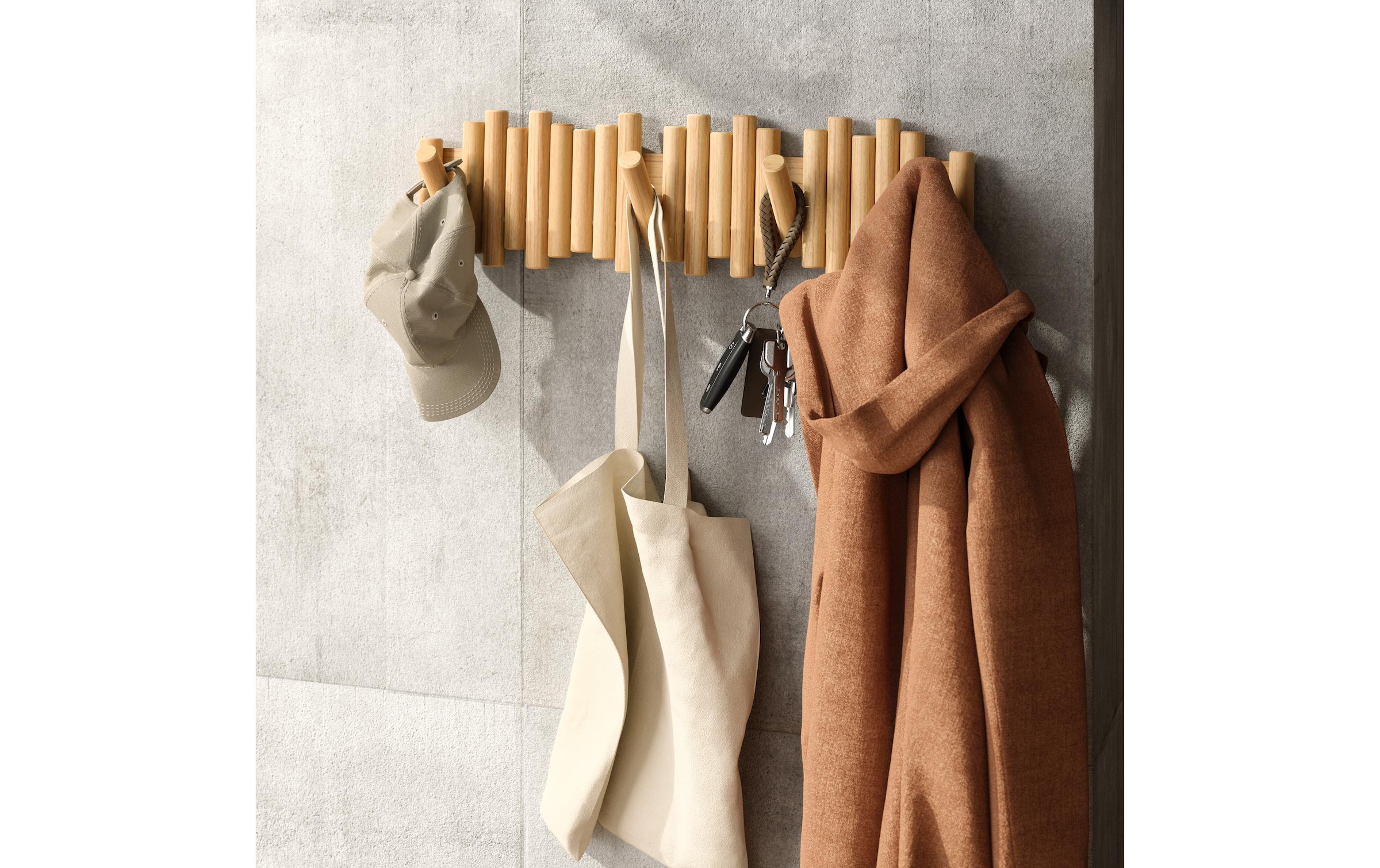 Umbra Wandgarderobe »Picket Garderobeleiste 61 cm x 17 cm«