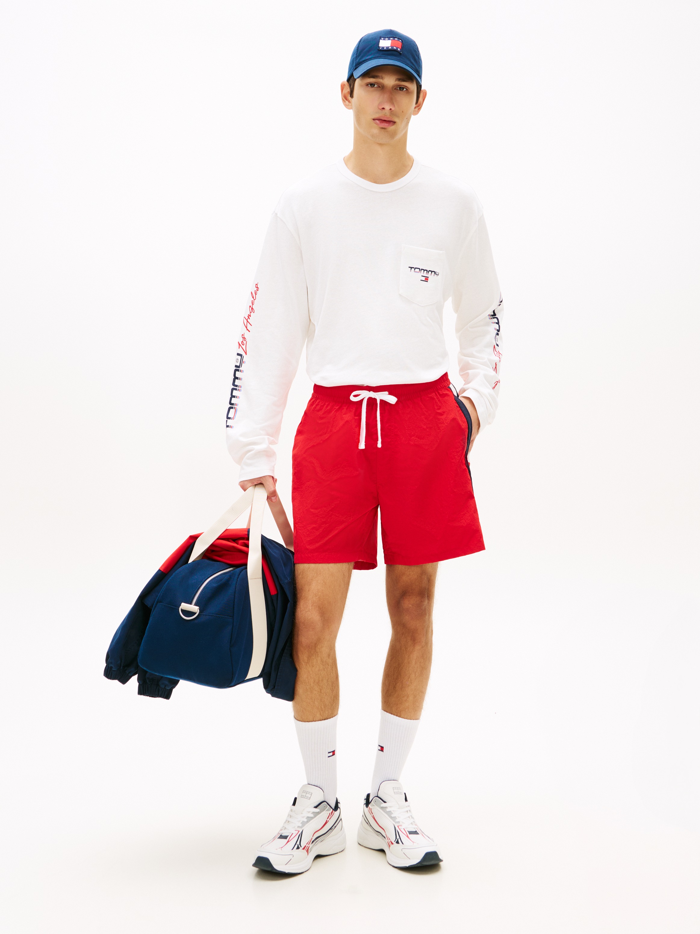 Tommy Jeans T-shirt à manches longues COUPE DÉCONTRACTÉE avec imprimé