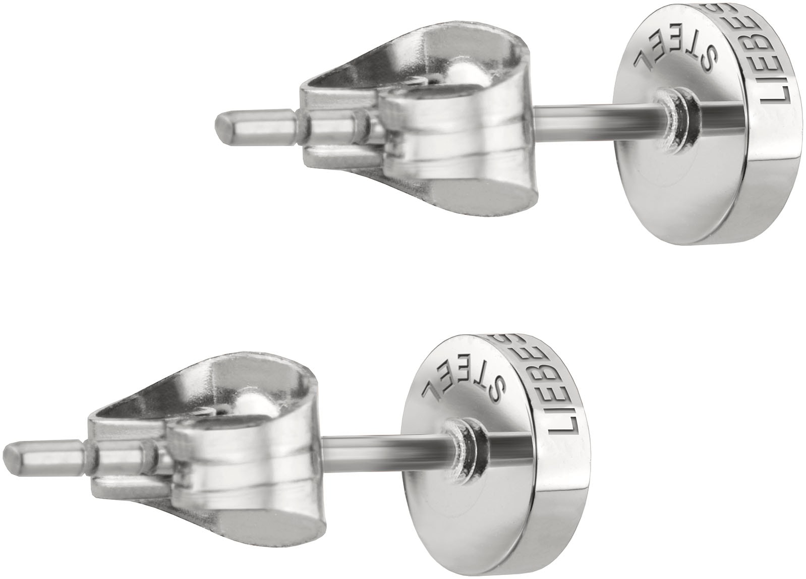 Liebeskind Berlin Paar Ohrstecker »Schmuck Geschenk Edelstahl Ohrringe Kreis, LJ-0483-E-05, LJ-0484-E-05«