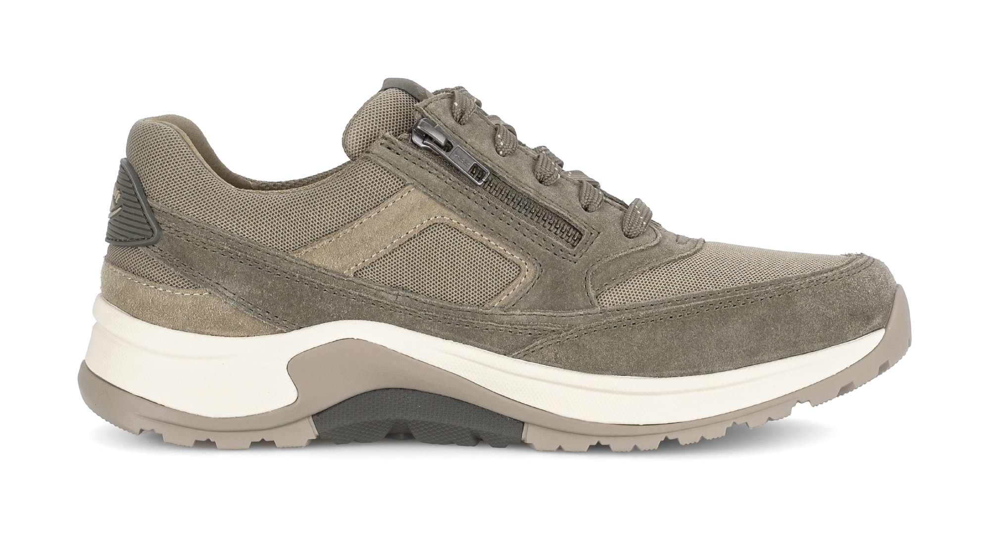rollingsoft Keilsneaker  , Schnürschuh, Halbschuh, Freizeitschuh, Aussenreissverschluss, G-Weite