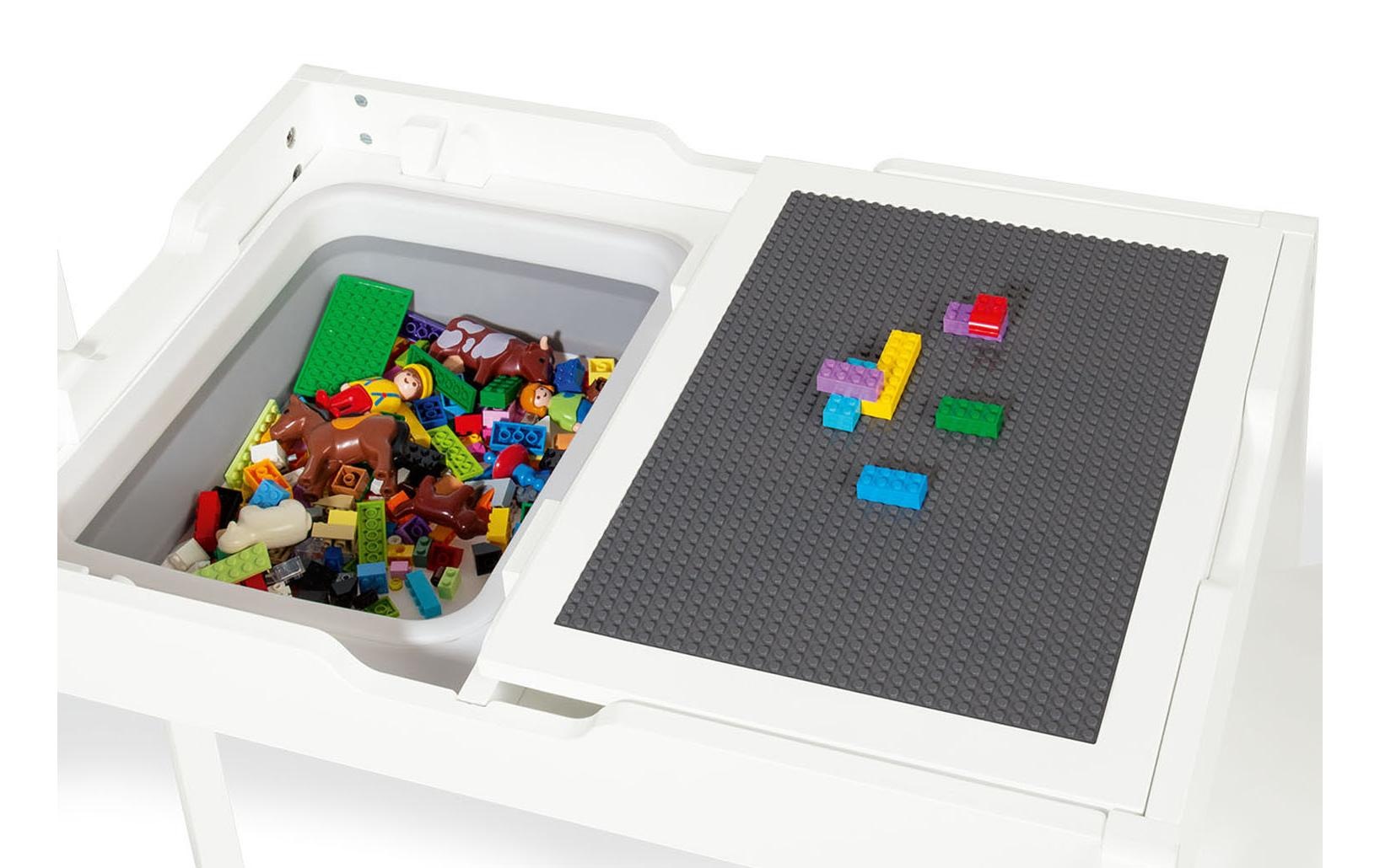 Pinolino® Kindersitzgruppe »Linnea« 3 tlg. Tisch mit Stauraum