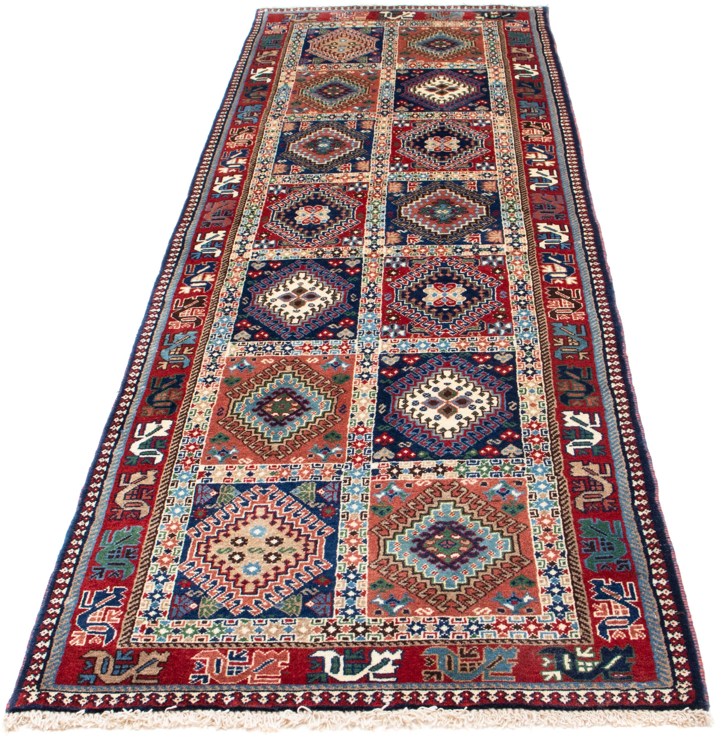 Image of morgenland Orientteppich »Perser - Nomadic - 285 x 82 cm - mehrfarbig«, rechteckig, 10 mm Höhe, Wohnzimmer, Handgeknüpft, Einzelstück mit Zertifikat bei Ackermann Versand Schweiz