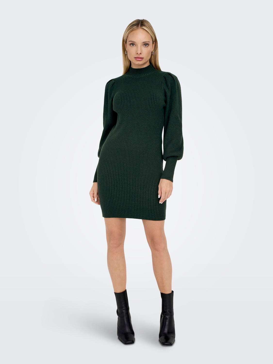 ONLY Strickkleid »ONLKATIA L/S DRESS KNT NOOS«