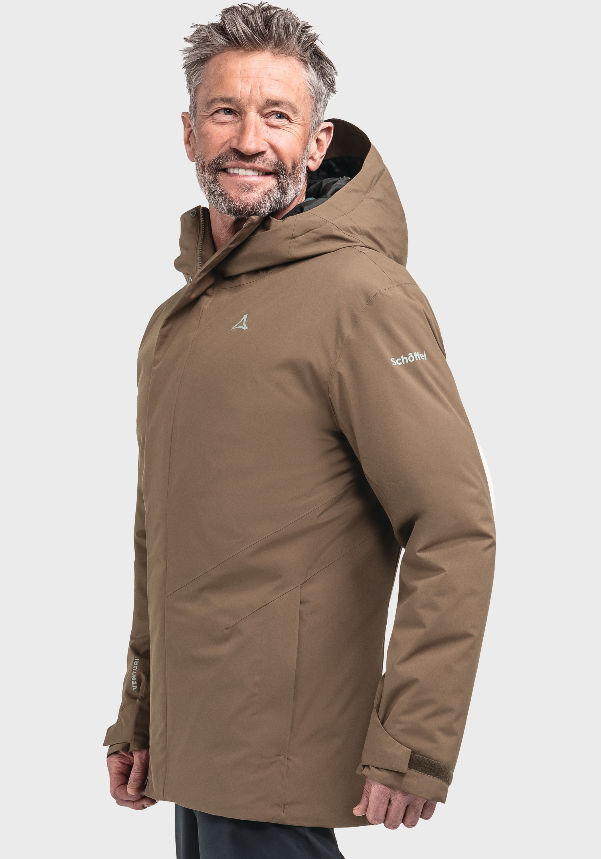 Schöffel Veste longue »Hiking Parka Style Froda MNS« mit Kapuze