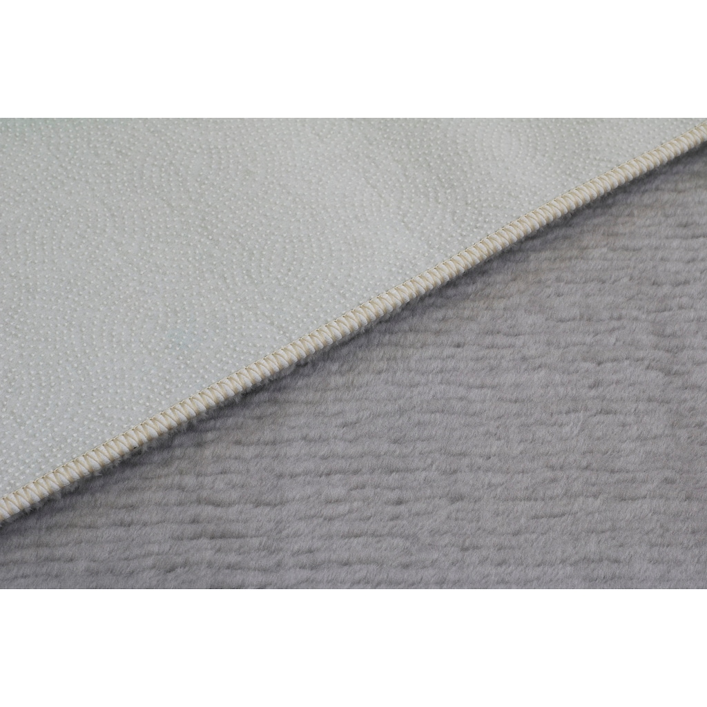 RESITAL The Voice of Carpet Teppich »Masal 4000«, rechteckig, gewebt, Uni-Farben, waschbar, ein echter Kuschelteppich