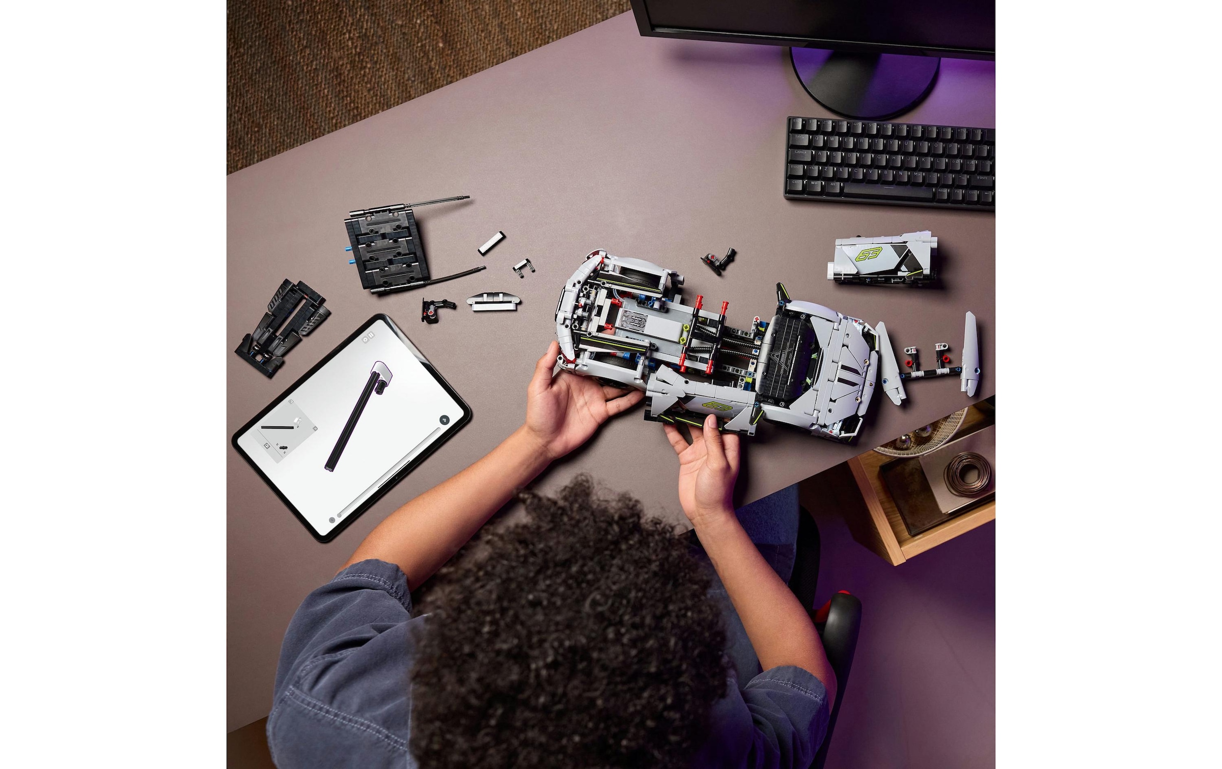 LEGO® Spielbausteine »LEGO® Technic Lamborghini Revuelto Supersportwagen 42214«, (1135 St.)