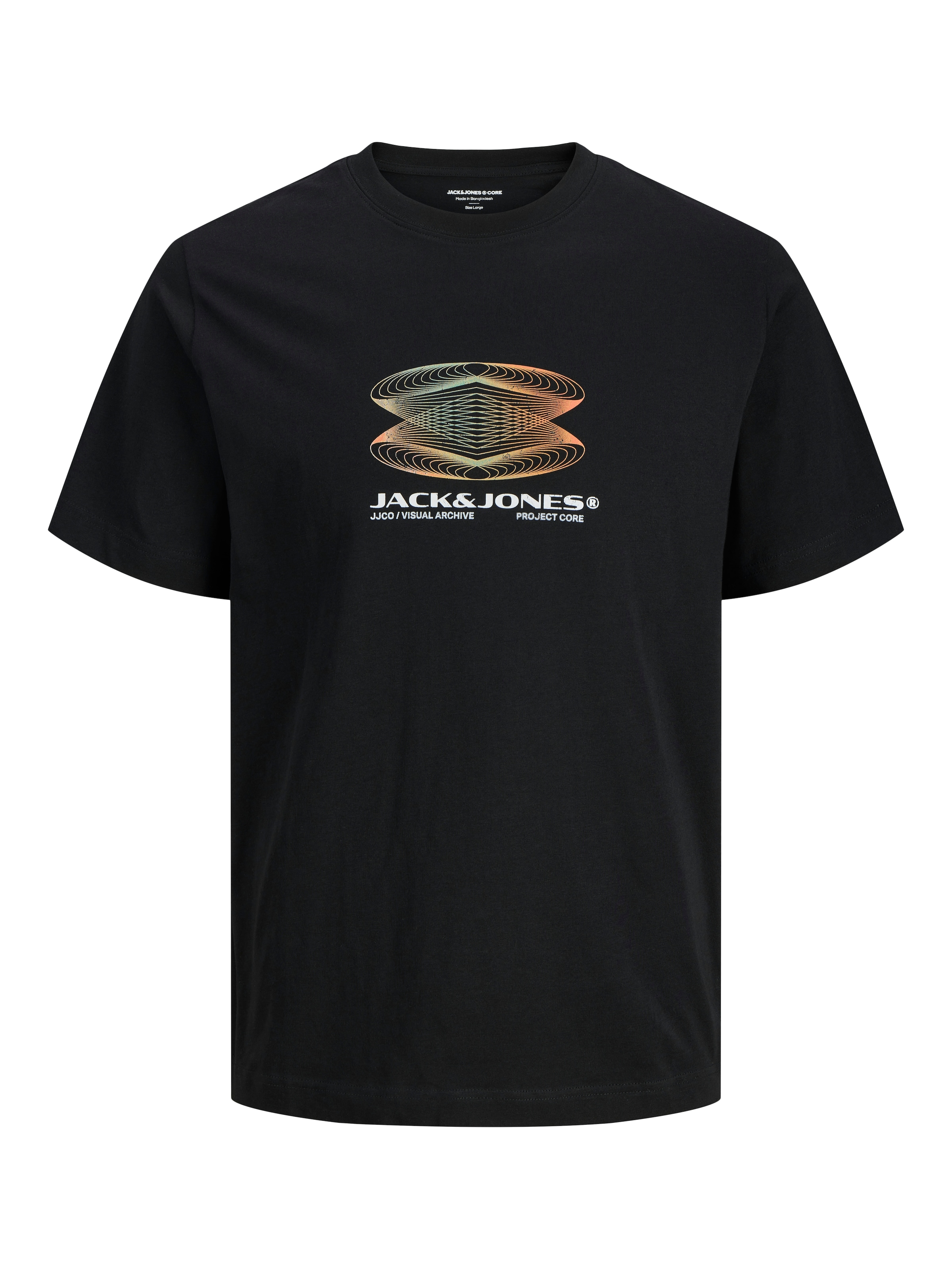 Jack & Jones PlusSize Print-Shirt »JCOCALMA TEE SS CREW NECK FST PLS«, mit Logo Print