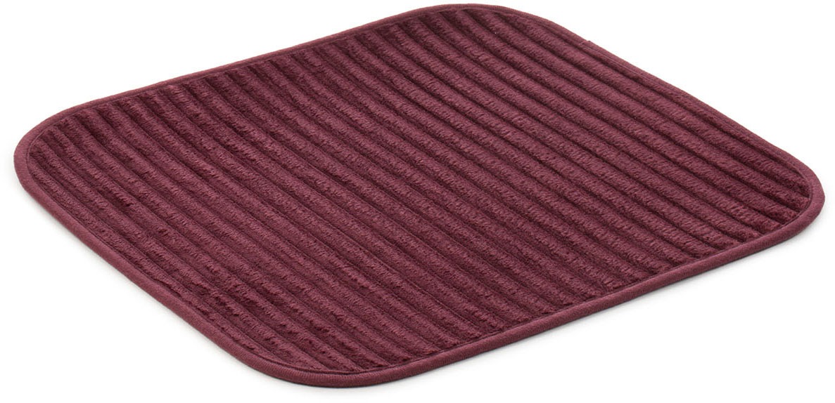 Gözze »Berlin« Höhe 7 mm rutschhemmend beschichtet fussbodenheizungsgeeignet Badteppich, Uni Farben, Cord Optik, waschbar